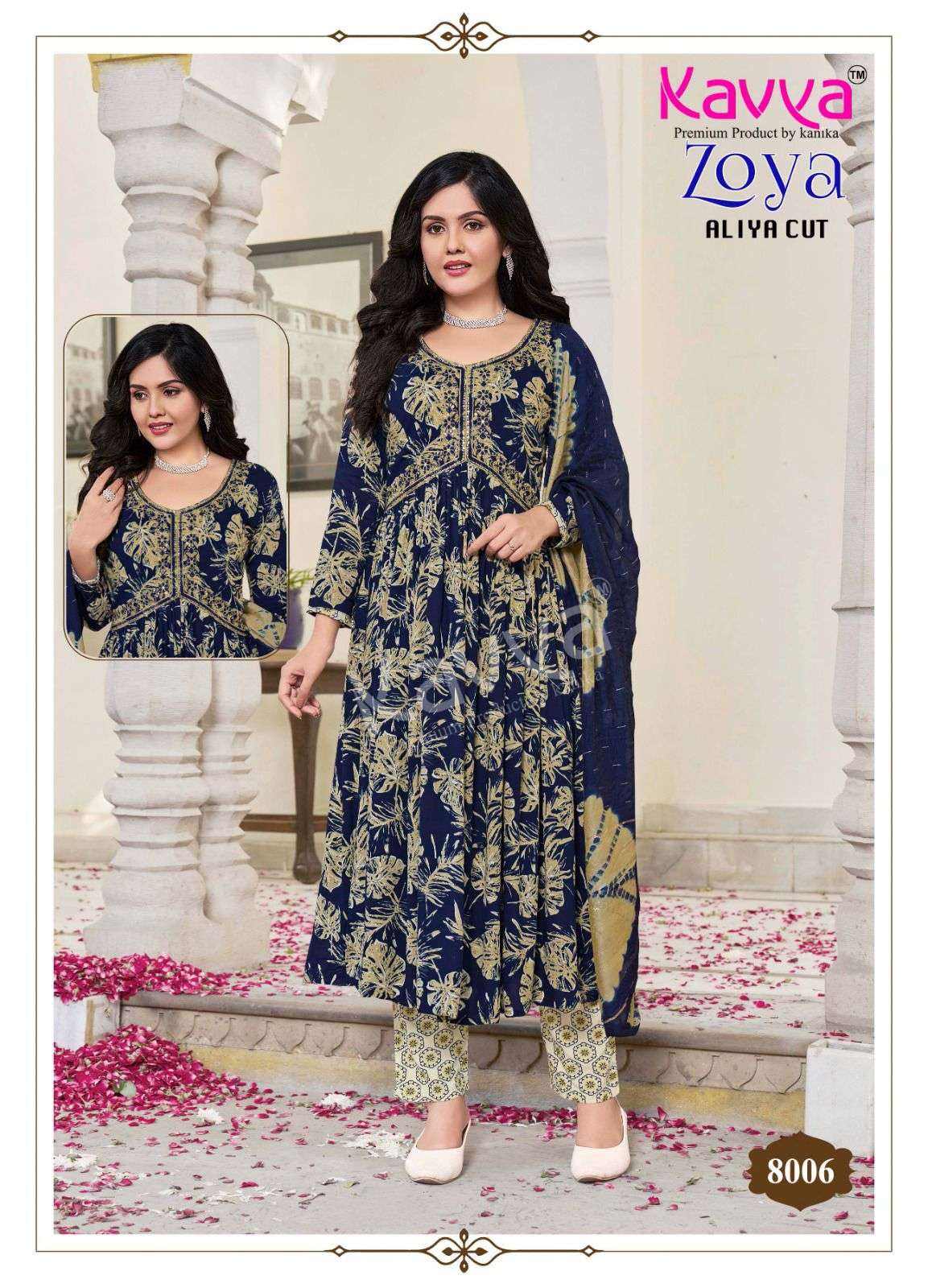 ZOYA VOL-8 RAYON PRINT BY KAVYA 