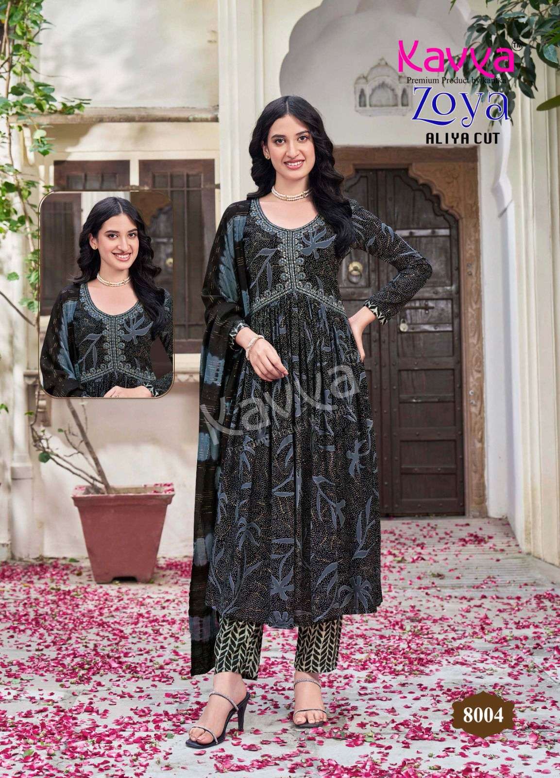 ZOYA VOL-8 RAYON PRINT BY KAVYA 