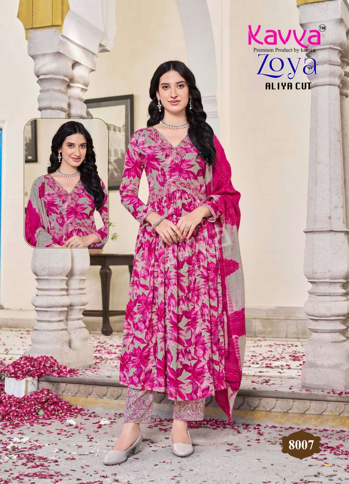 ZOYA VOL-8 RAYON PRINT BY KAVYA 