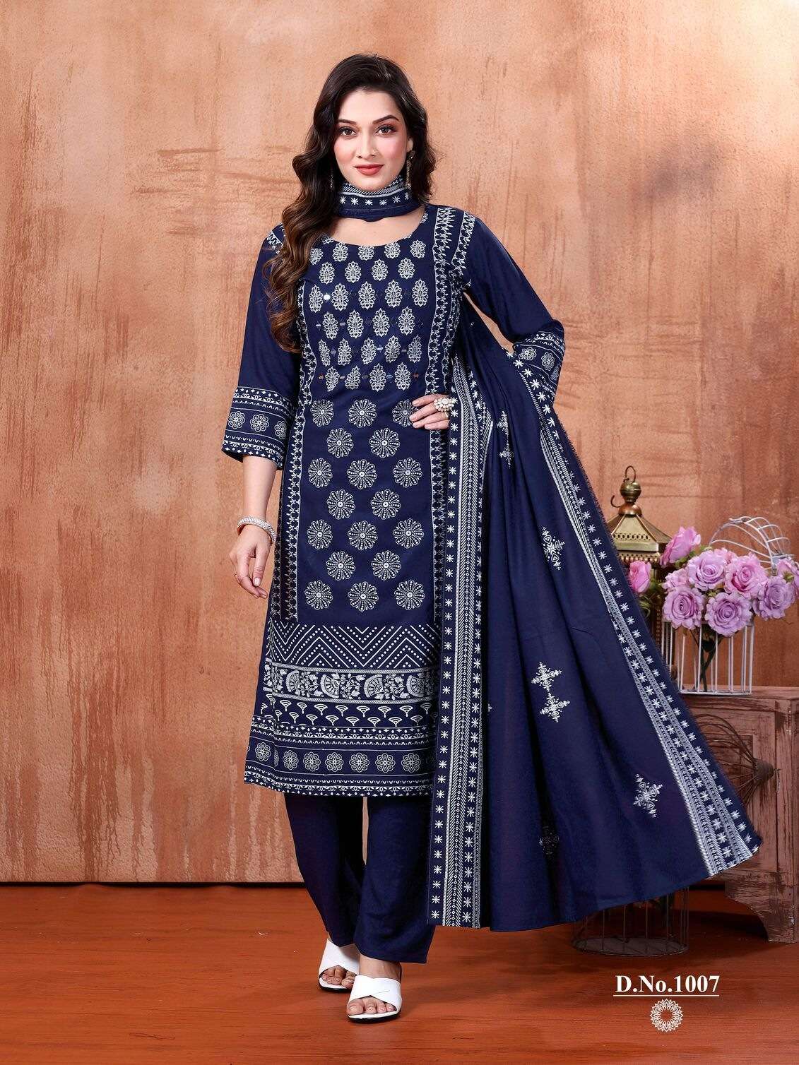 ANKITA VOL -3 BY KRISHNA TRENDS 3PIS CATLOG WITH 14 KG RAYON WITH FOIL PRINT 