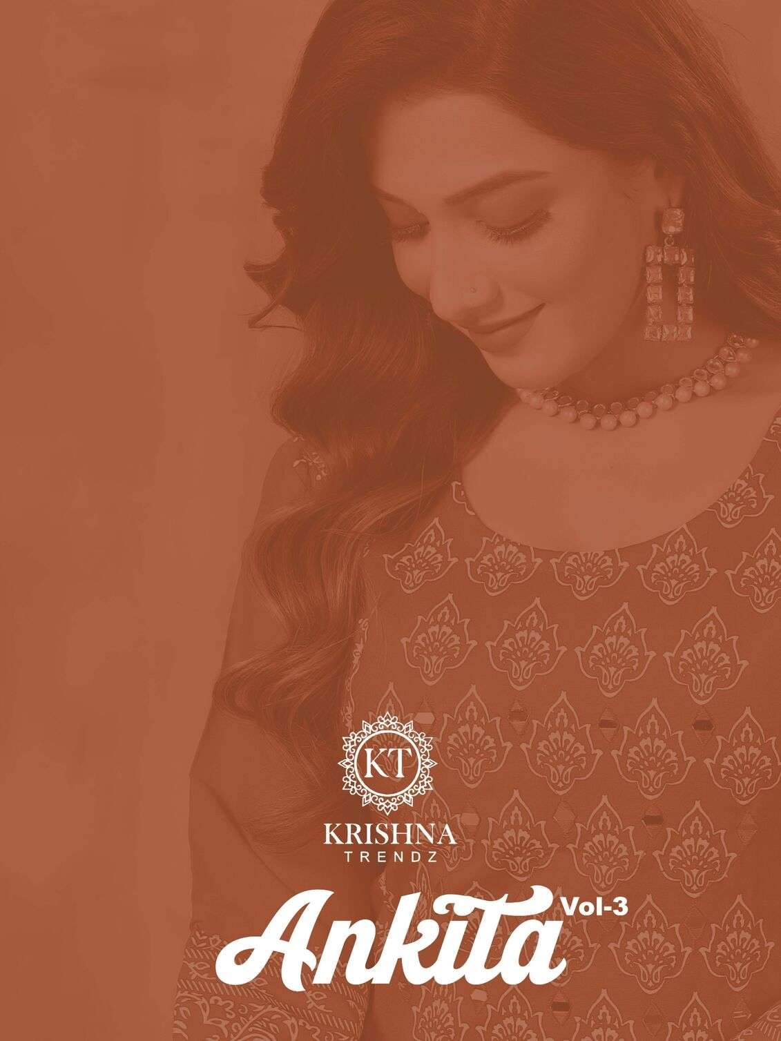 ANKITA VOL -3 BY KRISHNA TRENDS 3PIS CATLOG WITH 14 KG RAYON WITH FOIL PRINT 