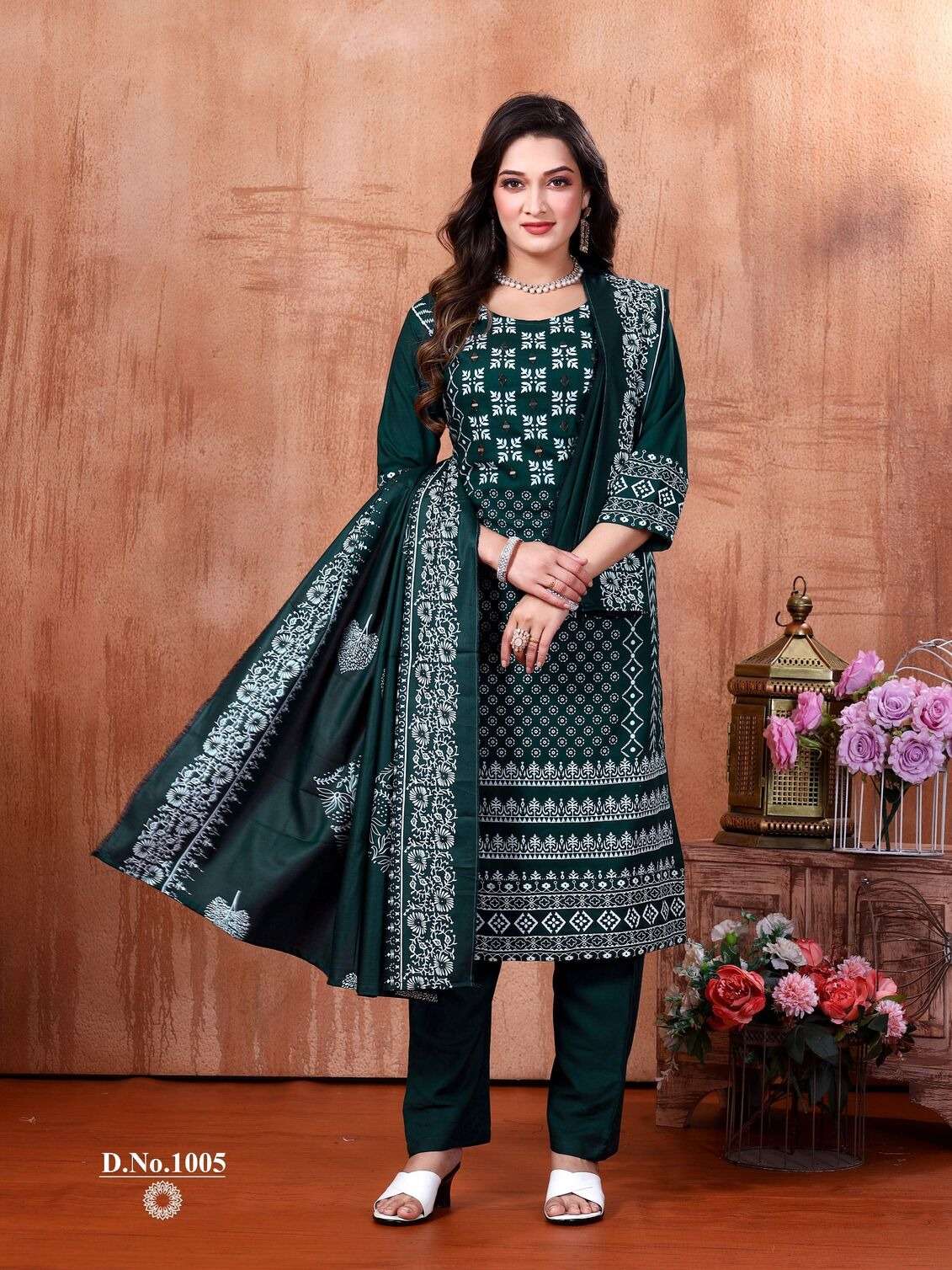 ANKITA VOL -3 BY KRISHNA TRENDS 3PIS CATLOG WITH 14 KG RAYON WITH FOIL PRINT 