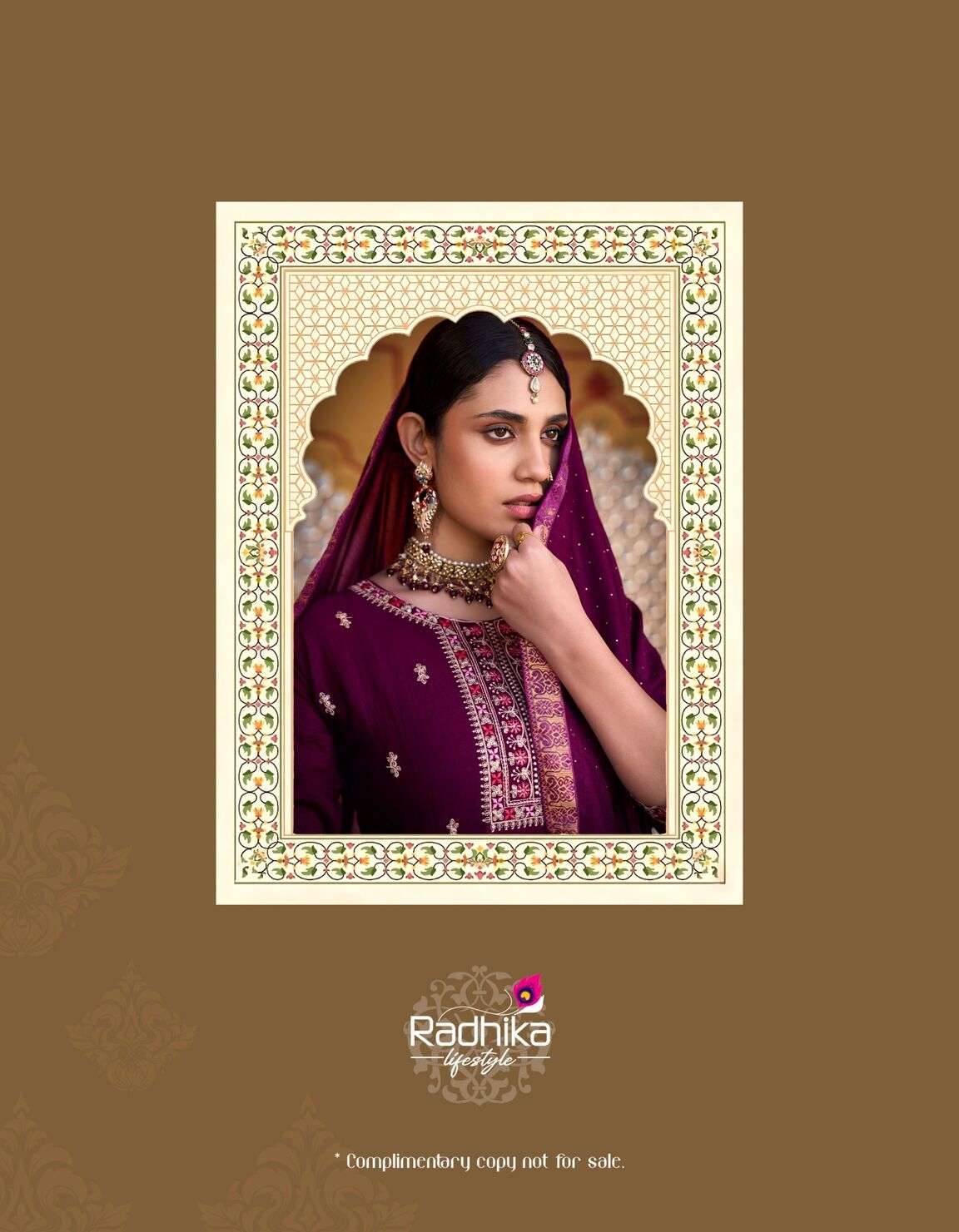 CHAHAT  VOL 1 BY RADHIKA LIFE STYLE IN VICHITRA SILK WITH EMBROIDERY WORK