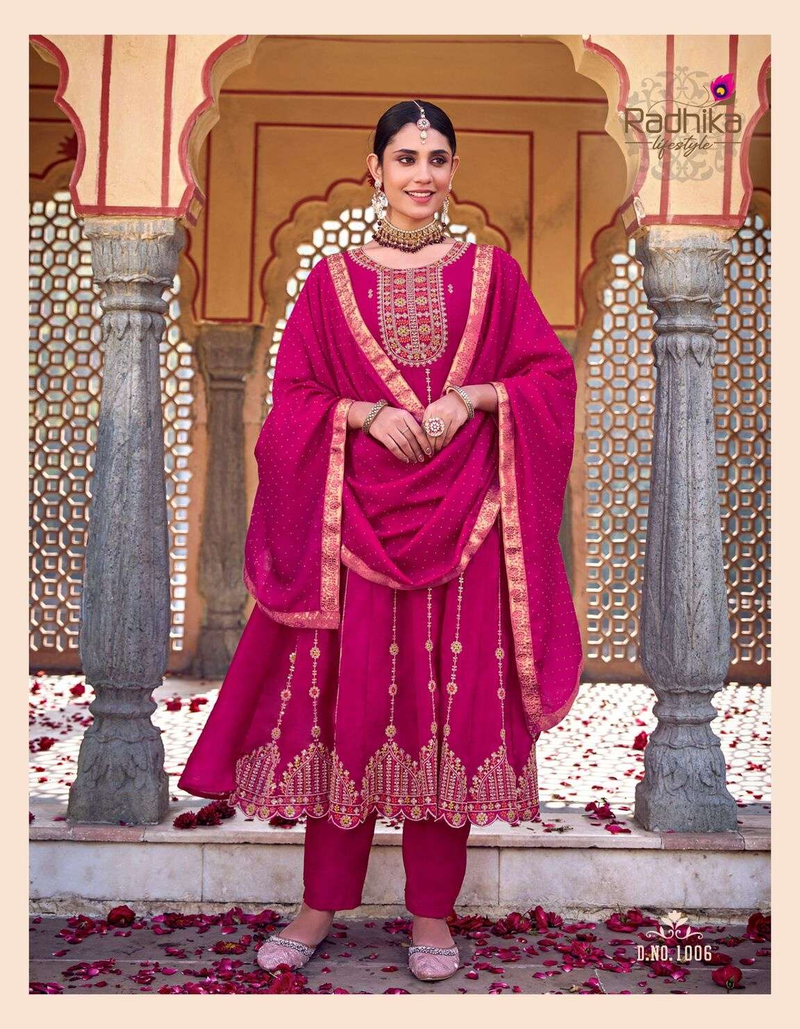 CHAHAT  VOL 1 BY RADHIKA LIFE STYLE IN VICHITRA SILK WITH EMBROIDERY WORK