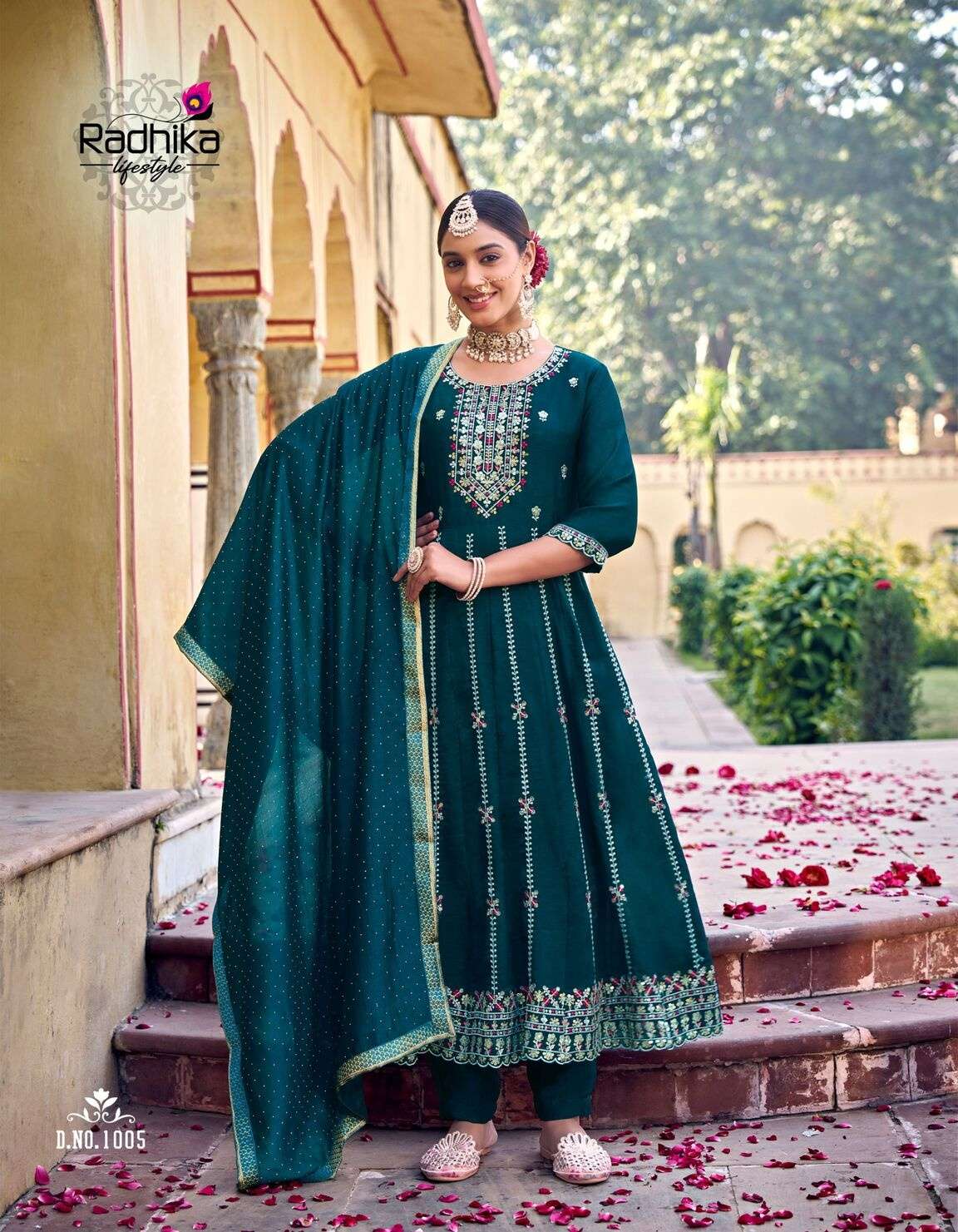 CHAHAT  VOL 1 BY RADHIKA LIFE STYLE IN VICHITRA SILK WITH EMBROIDERY WORK