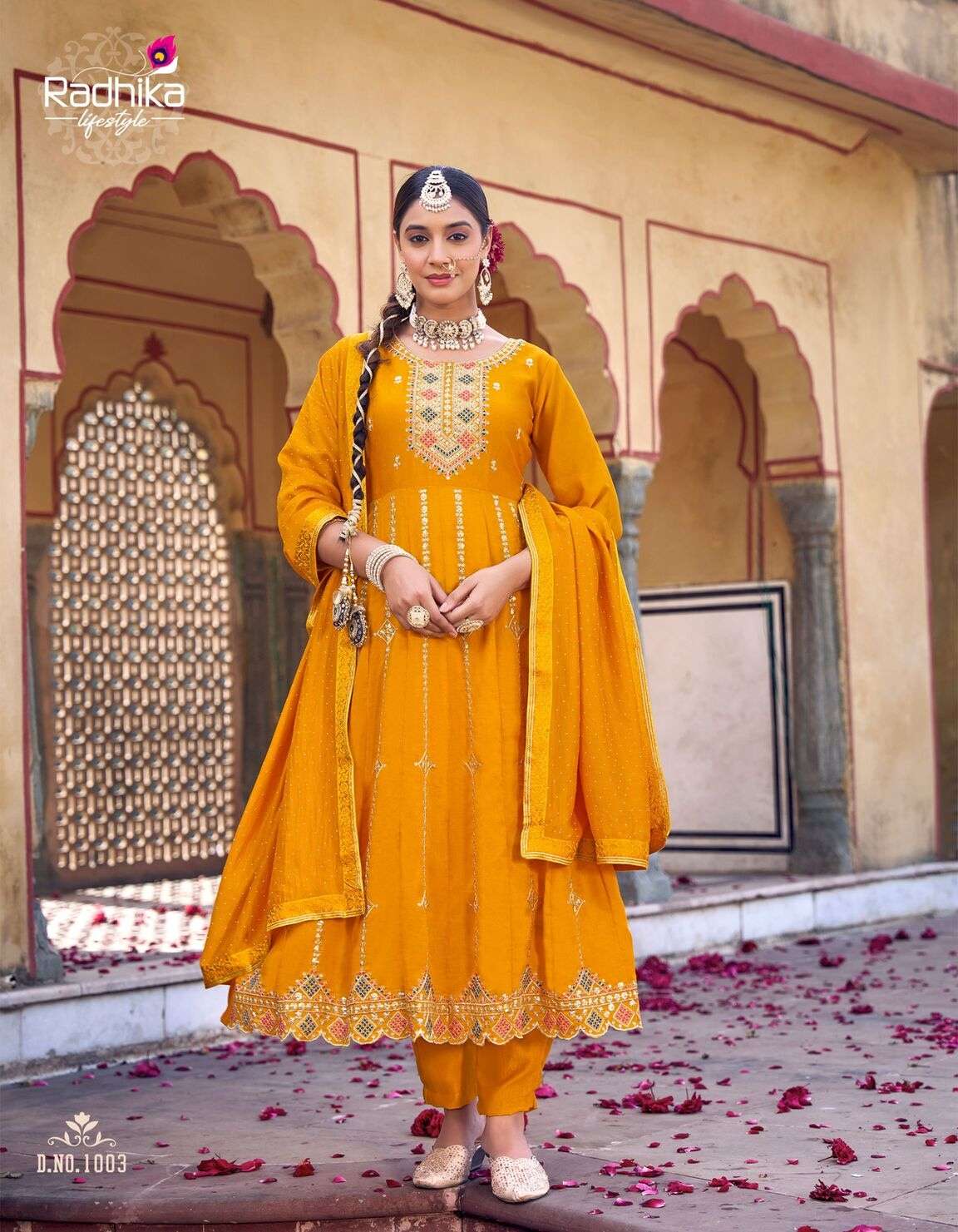 CHAHAT  VOL 1 BY RADHIKA LIFE STYLE IN VICHITRA SILK WITH EMBROIDERY WORK