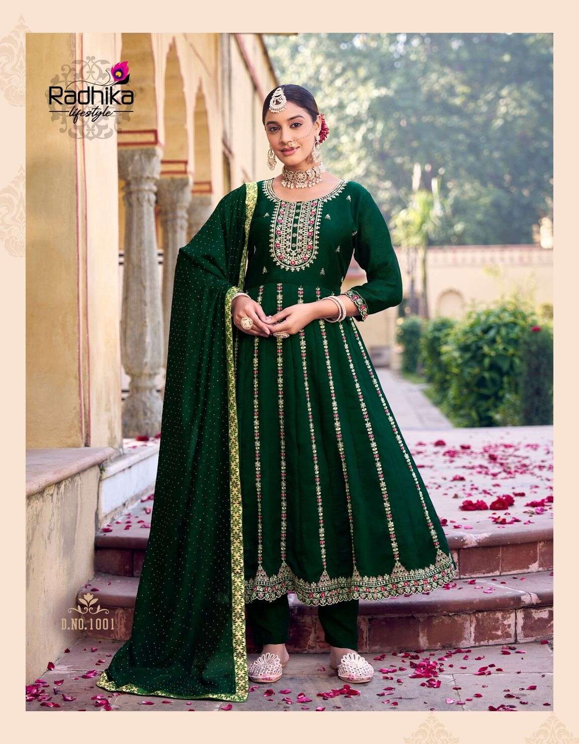 CHAHAT  VOL 1 BY RADHIKA LIFE STYLE IN VICHITRA SILK WITH EMBROIDERY WORK