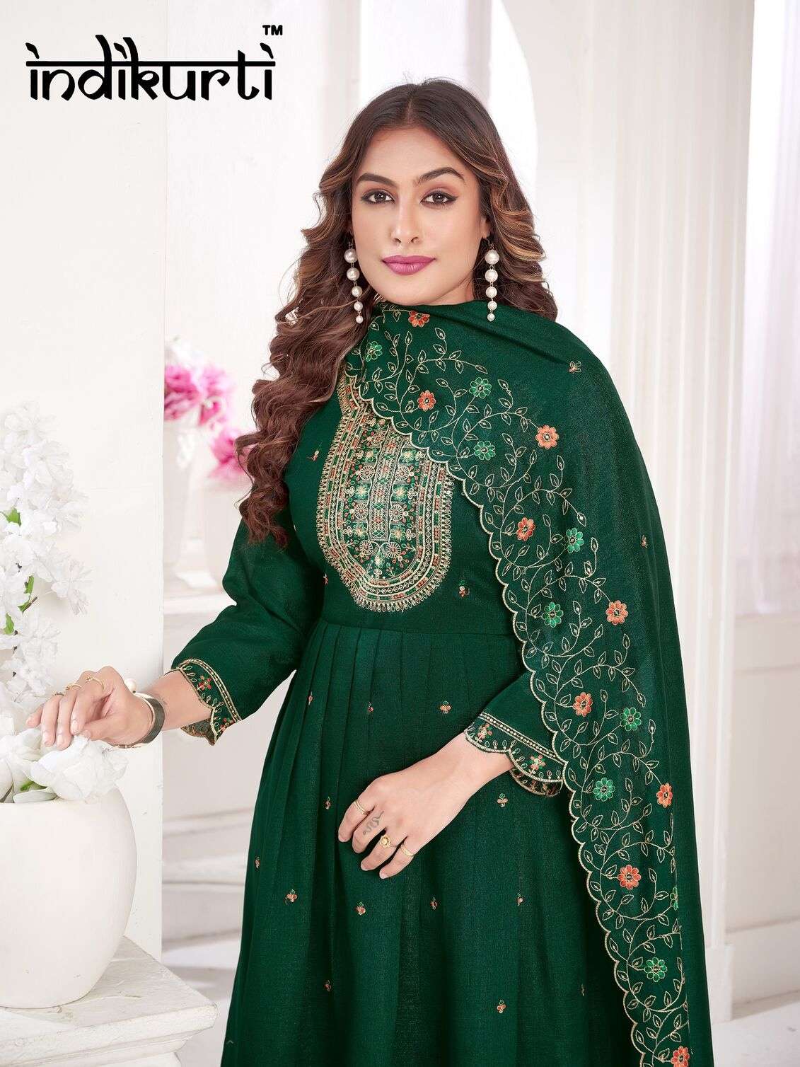 DISHA BY INDIKURTI IN VICHITRA WITH HEAVY EMBROIDERY WORK