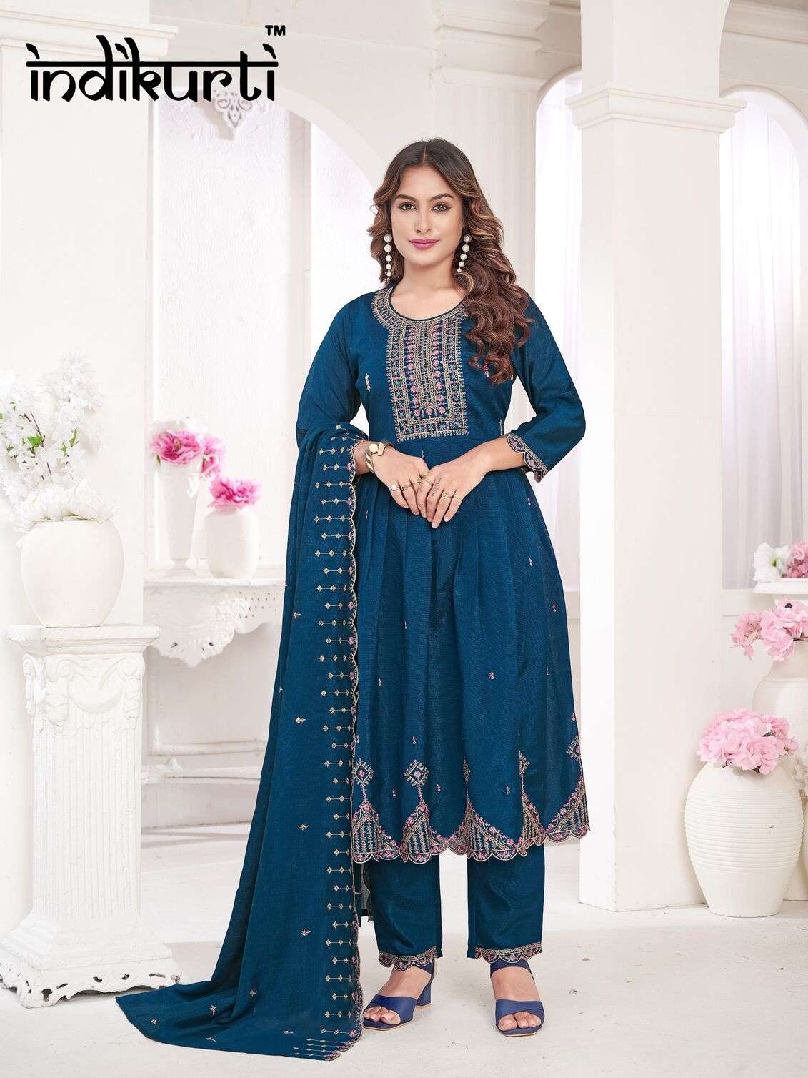 DISHA BY INDIKURTI IN VICHITRA WITH HEAVY EMBROIDERY WORK