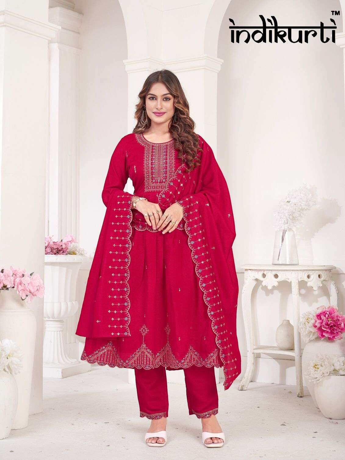 DISHA BY INDIKURTI IN VICHITRA WITH HEAVY EMBROIDERY WORK