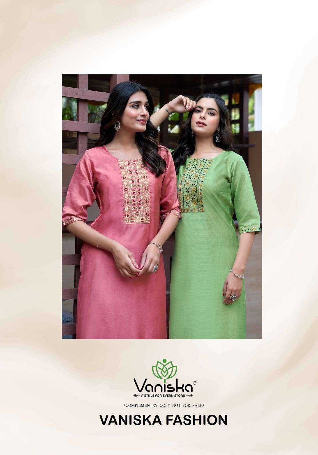 FIVE STAR VOL:-1 BY VANISKA IN VETICAN SILK WITH HEVY EMBROIDERY WORK