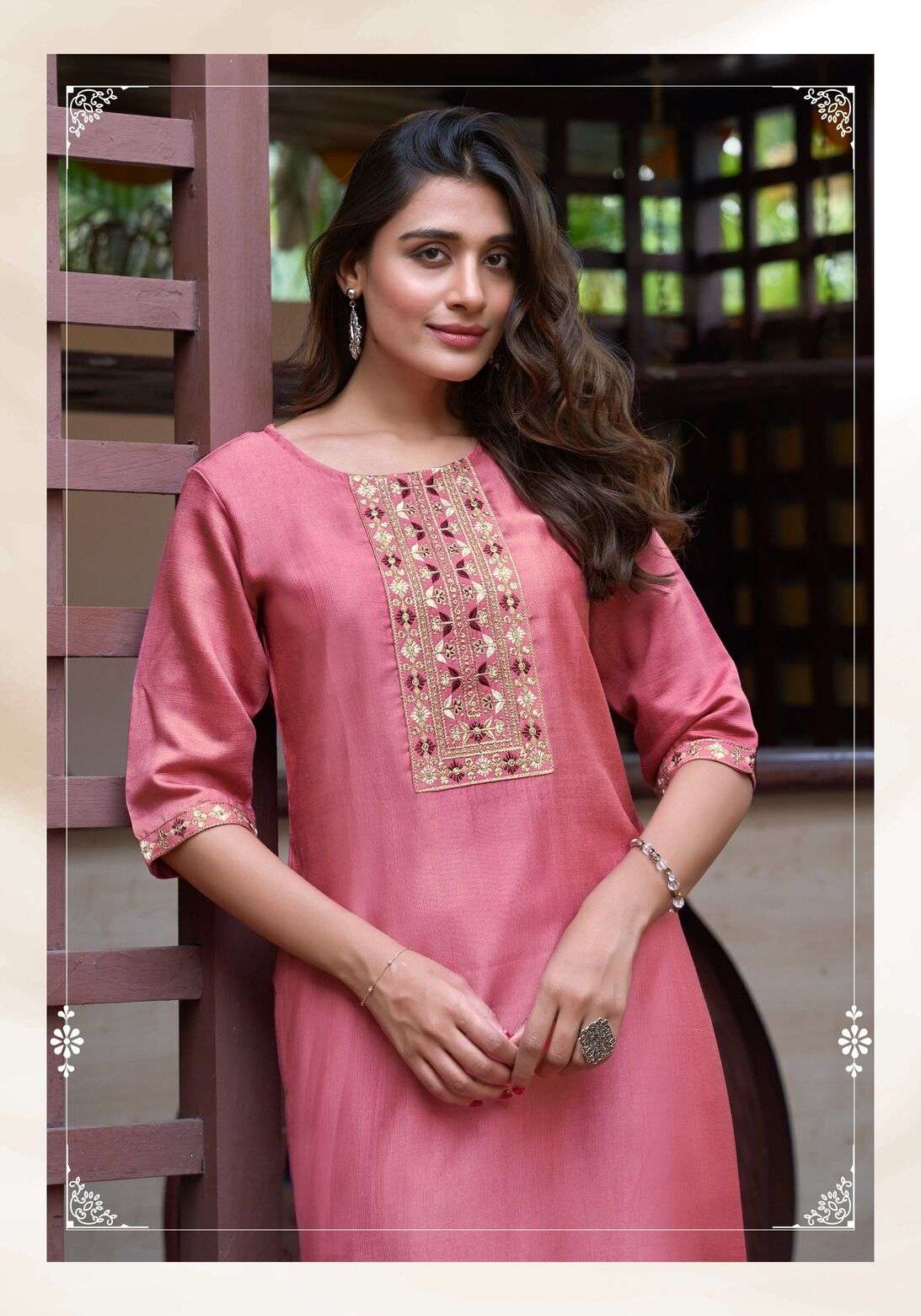 FIVE STAR VOL:-1 BY VANISKA IN VETICAN SILK WITH HEVY EMBROIDERY WORK