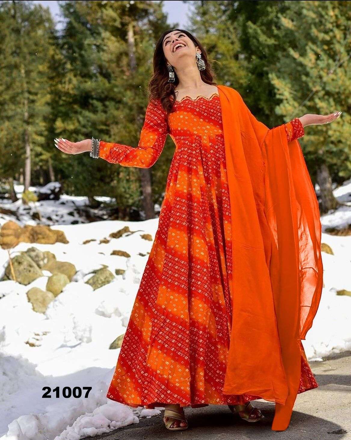 LUCAYA VOL-21 IN HEAVY AIR TEX CHINON & HEAVY RAYON DNO:- 21001 TO 21007