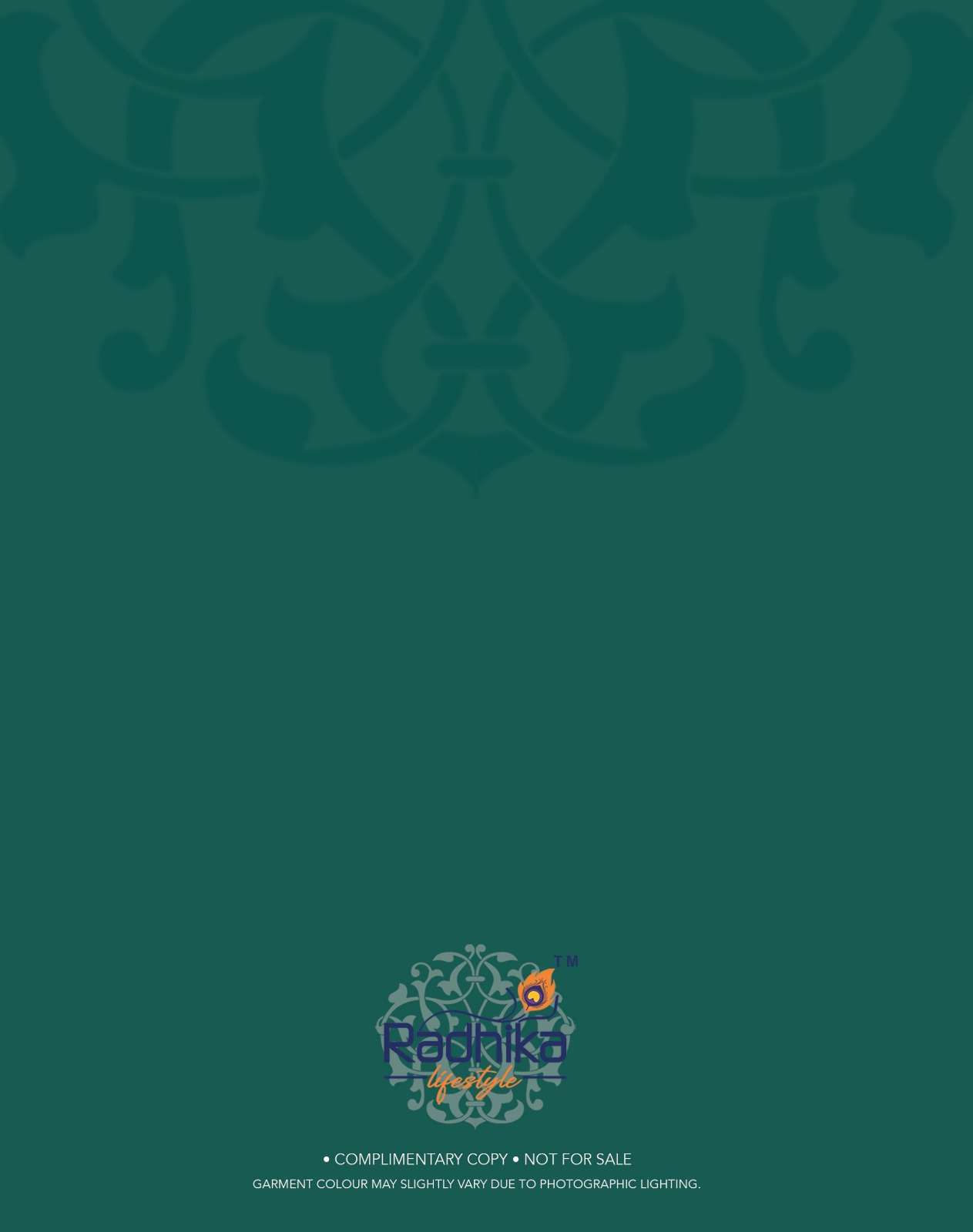 NAZRANA VOL 1 BY RADHIKA LIFE STYLE IN JAM SATIN DISCHARGE PRINT WITH EMBROIDERY WORK