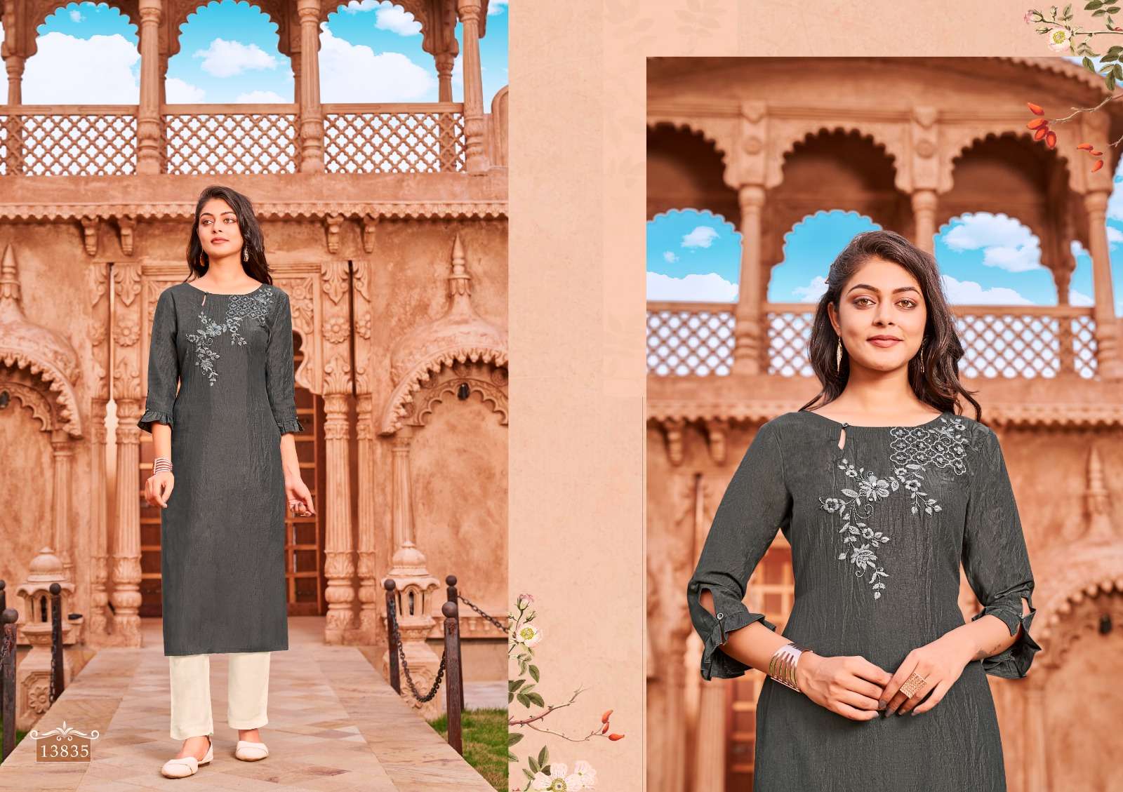 OCTAVIA VOL-14 BY KAJREE FASHION HEAVY PARAMPARA SILK WITH HAND WORK