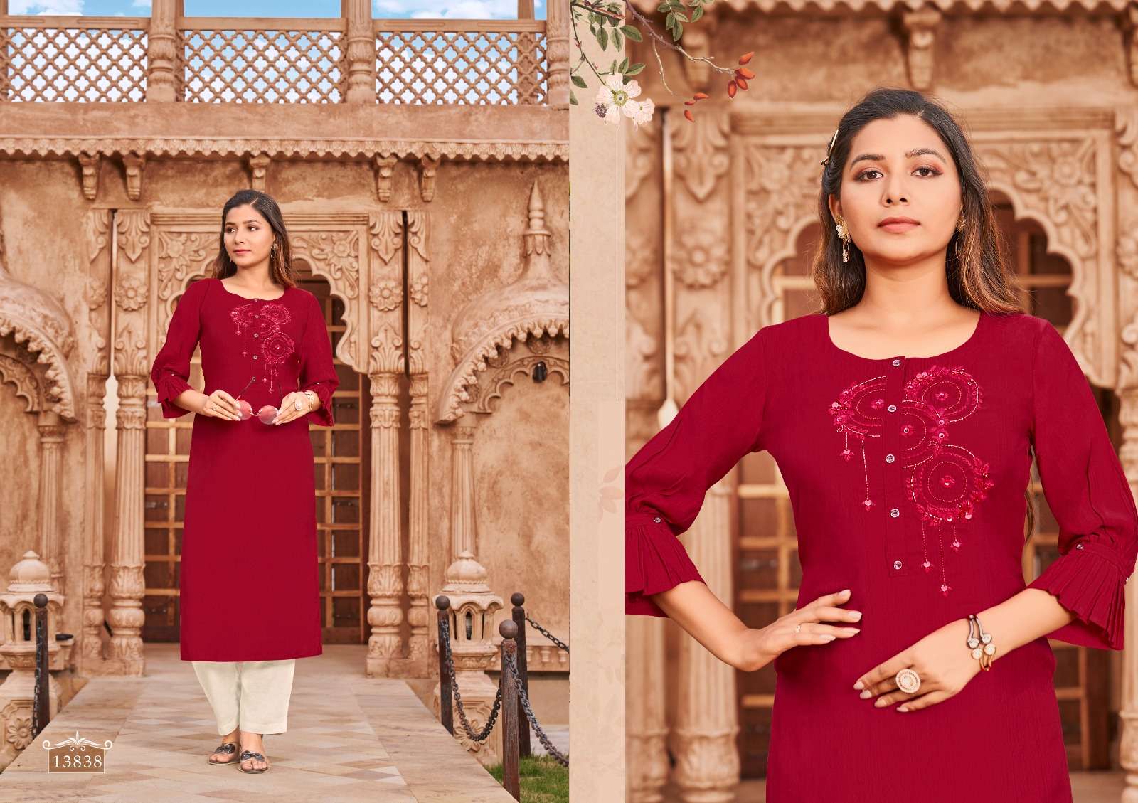 OCTAVIA VOL-14 BY KAJREE FASHION HEAVY PARAMPARA SILK WITH HAND WORK