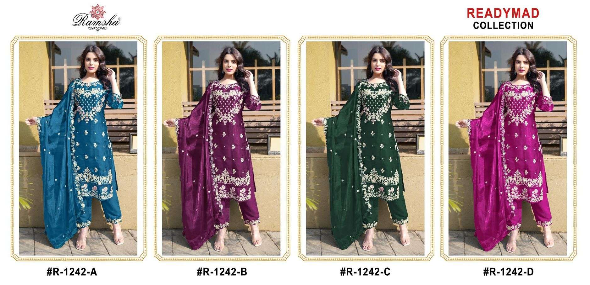 R-1242 NX BY RAMSHA IN JIMI CHU READYMADE 3PCS COLLECTION 