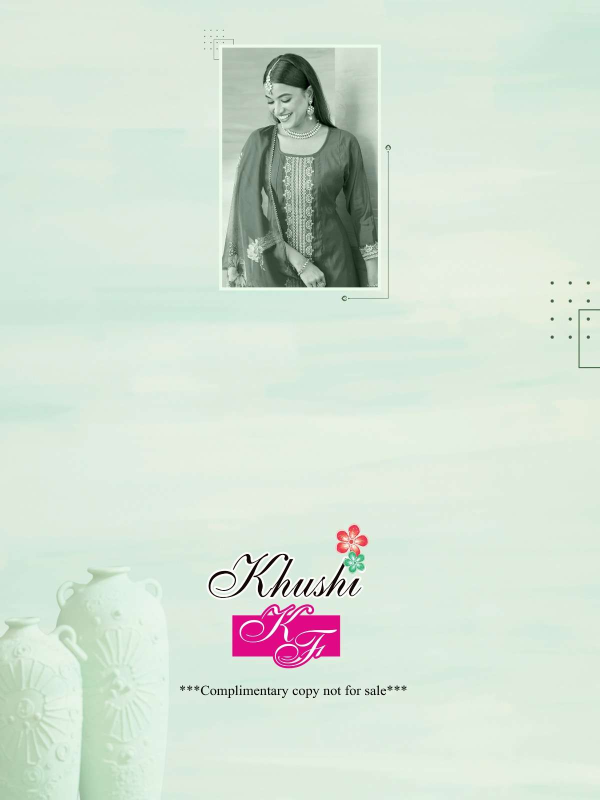 SHIVANI BY KF FASHION IN ROMAN SILK ANARKALI 3 PSC KURTI PANT & DUPATTA