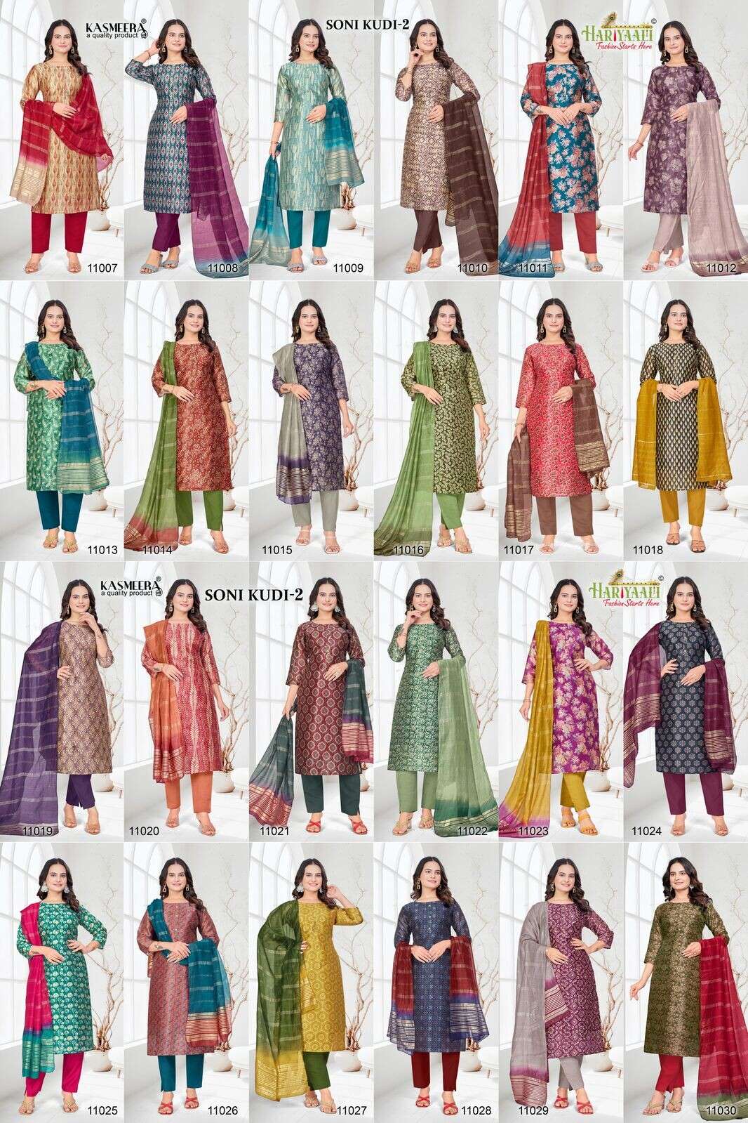 SONI KUDI VOL.2 BY HARIYAALI IN AASAM SILK WITH DIGITAL PRINT WITH RICH COMBINATION
