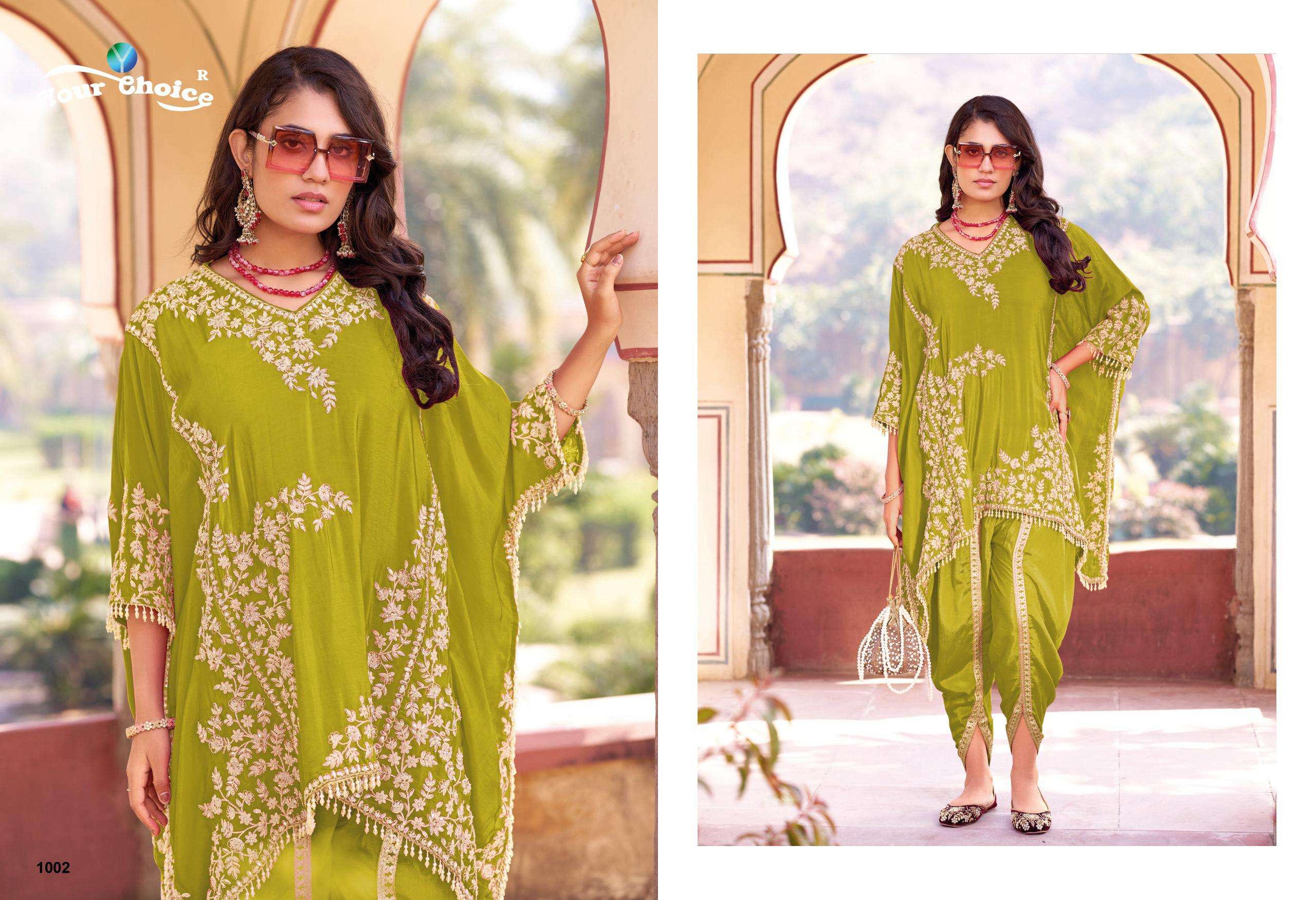 APEX BY YOUR CHOICE IN HEAVY CHINON FOR EID & WEDDING VIBES