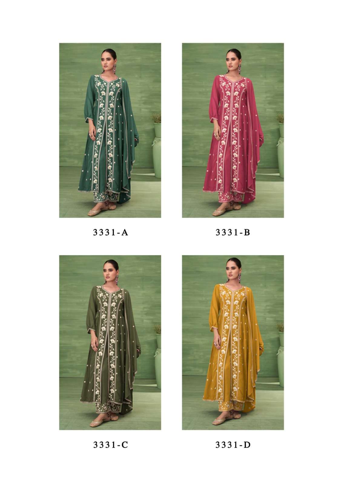 ASHIMA VOL-1 BY VAMIKA IN HEAVY BLOOMING GEORGETTE WITH HEAVY HANDWORK