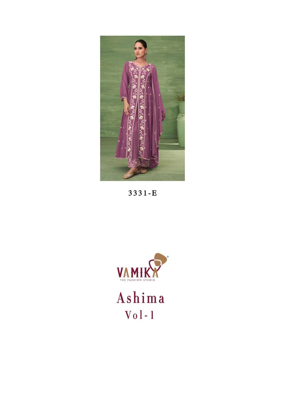 ASHIMA VOL-1 BY VAMIKA IN HEAVY BLOOMING GEORGETTE WITH HEAVY HANDWORK