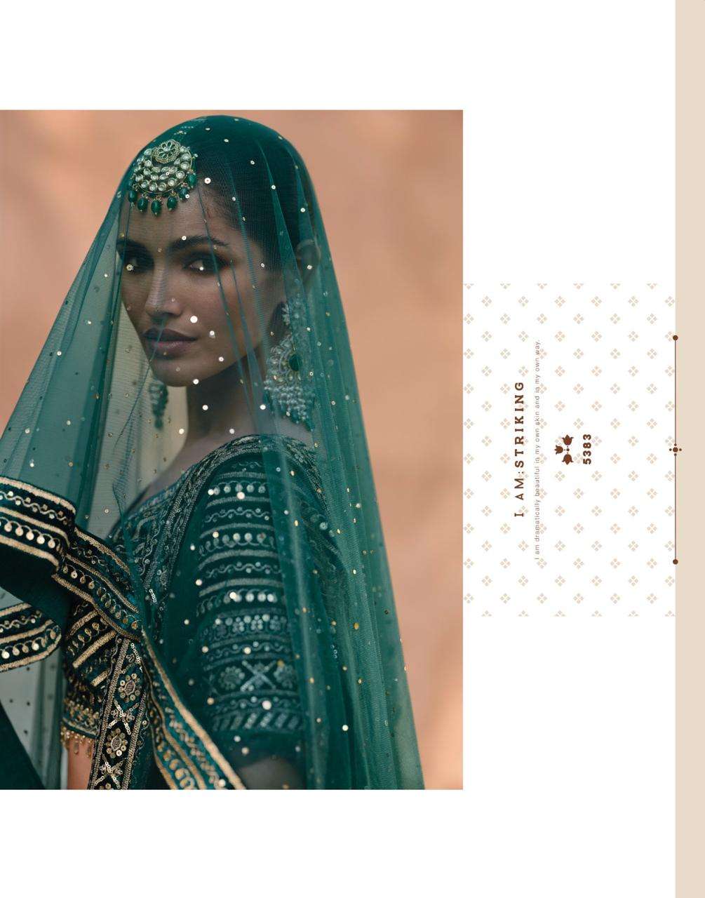 HERITAGE BRIDAL NX BY SAYURI DESIGNER IN PURE VISCOS LYCRA CRYSTAL VELVET SILK WITH HANDWORK