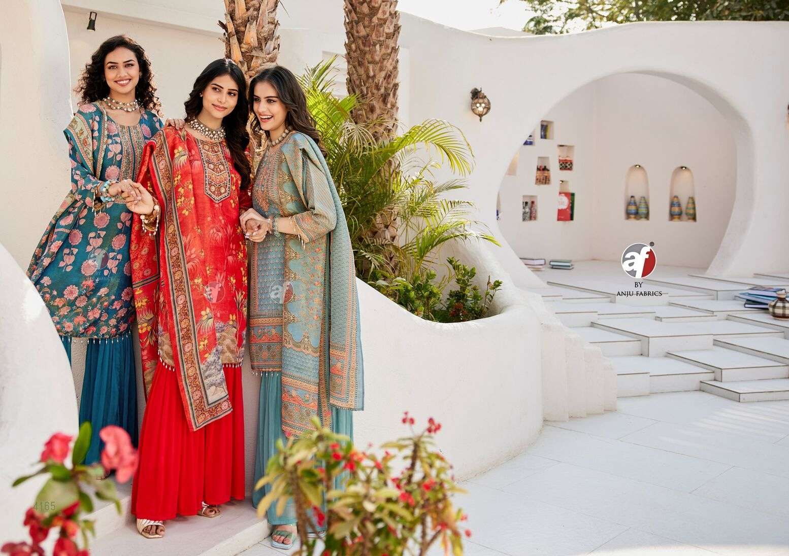 IBAADAT BY ANJU FABRICS IN PURE KANJIVARAM SILK WITH DIGITAL PRINT AND HEAVY HAND WORK 