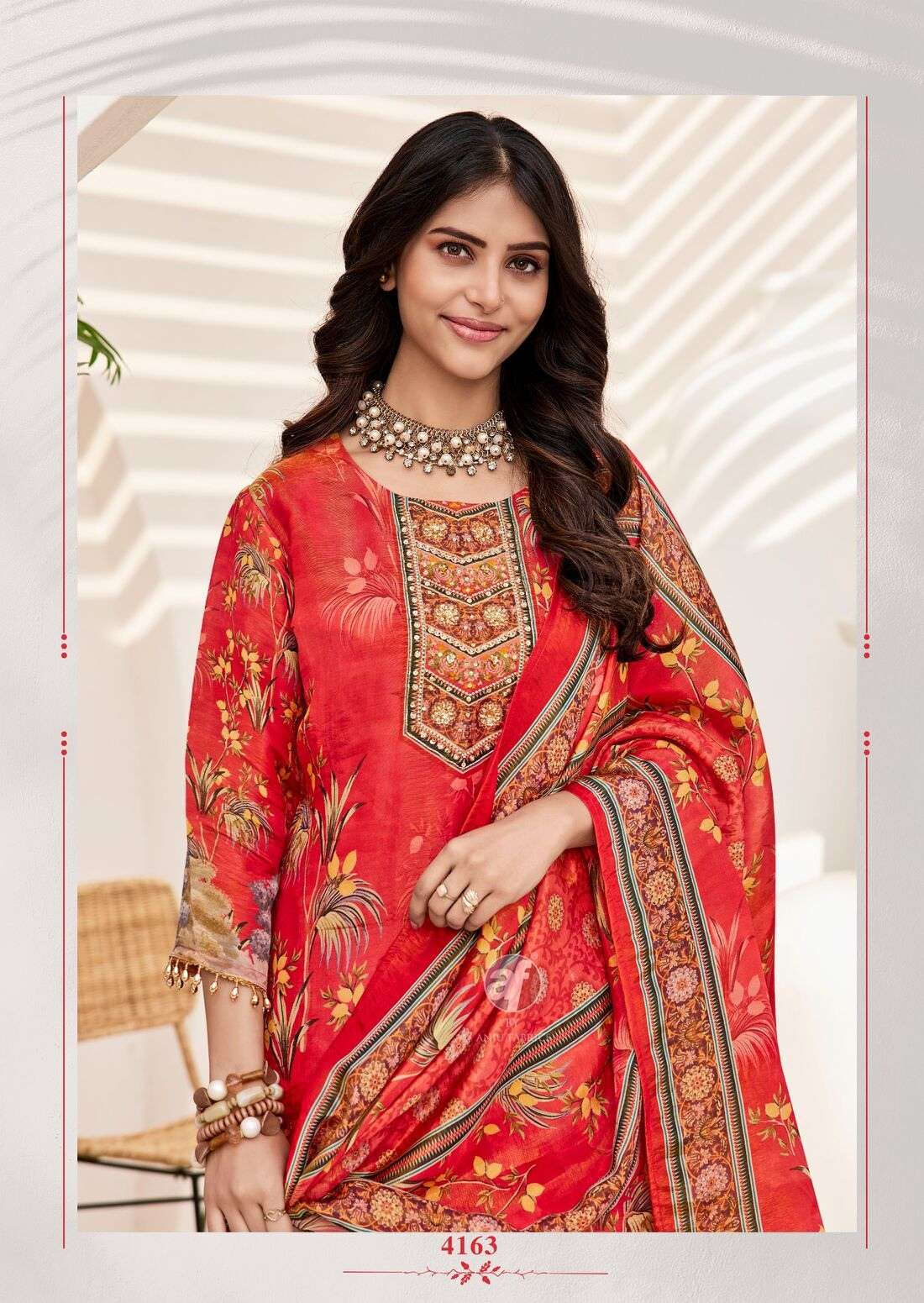 IBAADAT BY ANJU FABRICS IN PURE KANJIVARAM SILK WITH DIGITAL PRINT AND HEAVY HAND WORK 