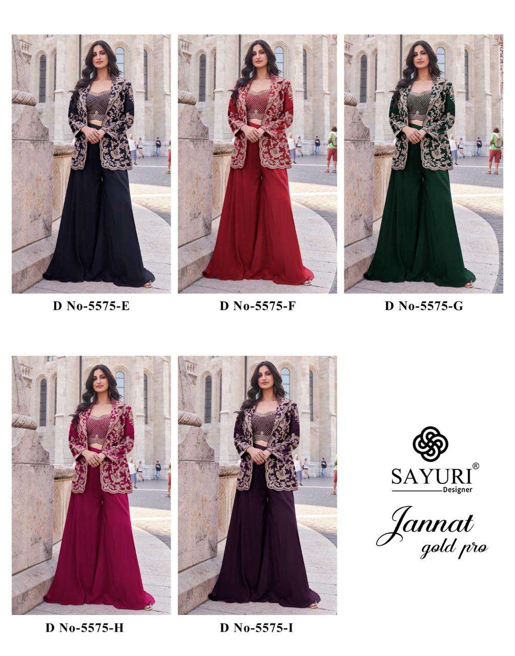 JANNAT GOLD PRO BY SAYURI DESIGNER IN REAL PREMIUM SILK WITH EMBROIDERED 