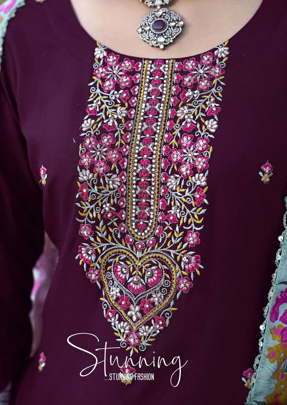 LATIKA VOL-2 BY KARISSA TOP PANT IN RAYON PREMIUM SOFT MUSLIN DIGITAL PRINT WITH LACE