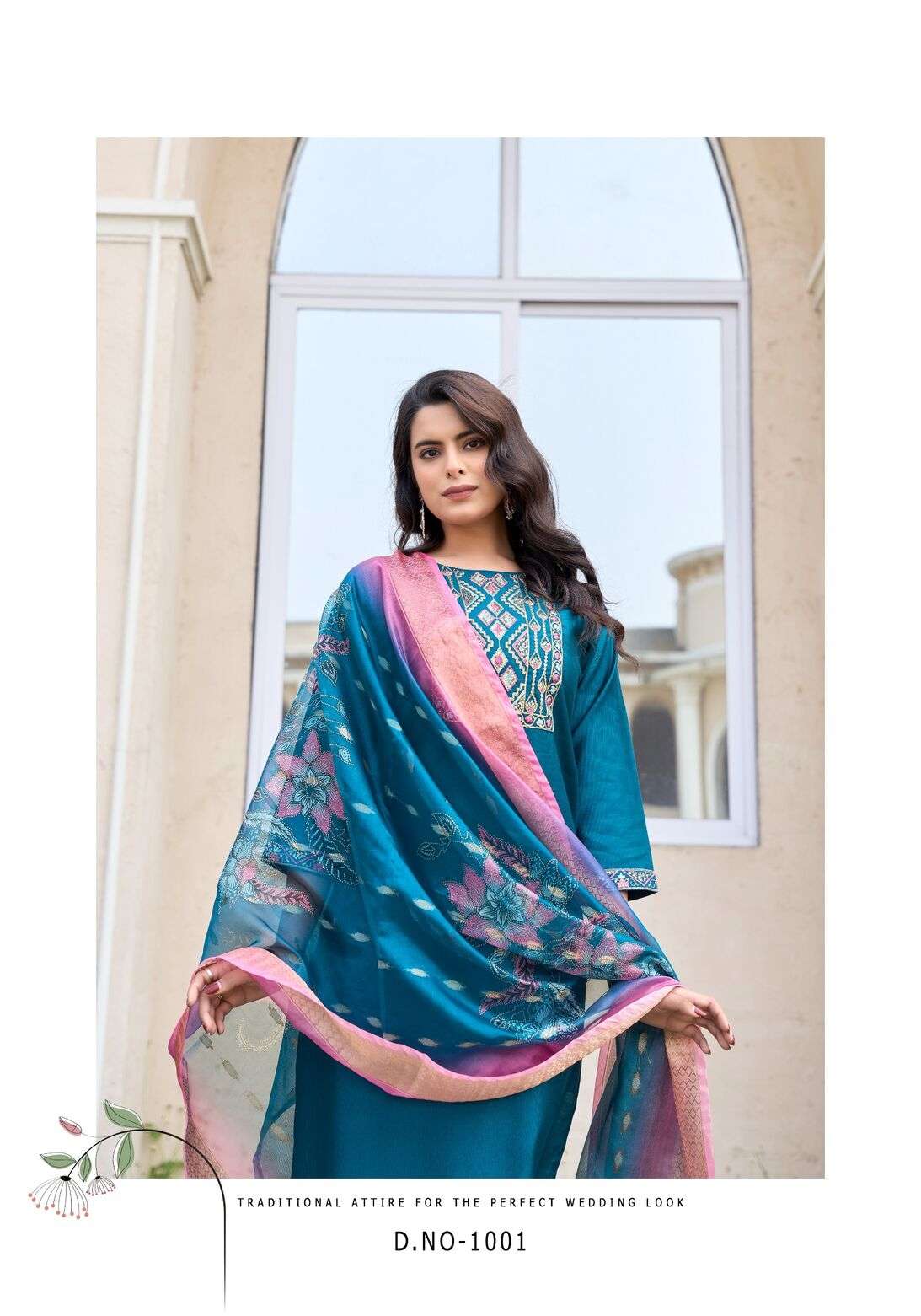 MAHARANI VOL.1 BY VANISKA IN GADWAL SILK KURTI WITH COTTON MAL INNWR