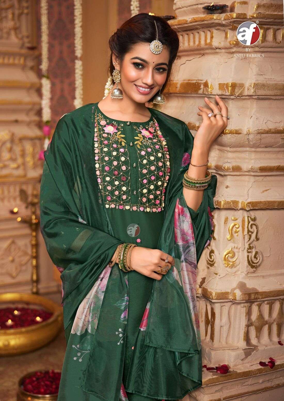 SANGEET VOL-6 BY ANJU FABRICS IN VISCOSE MODAL WITH PURE HANDWORK