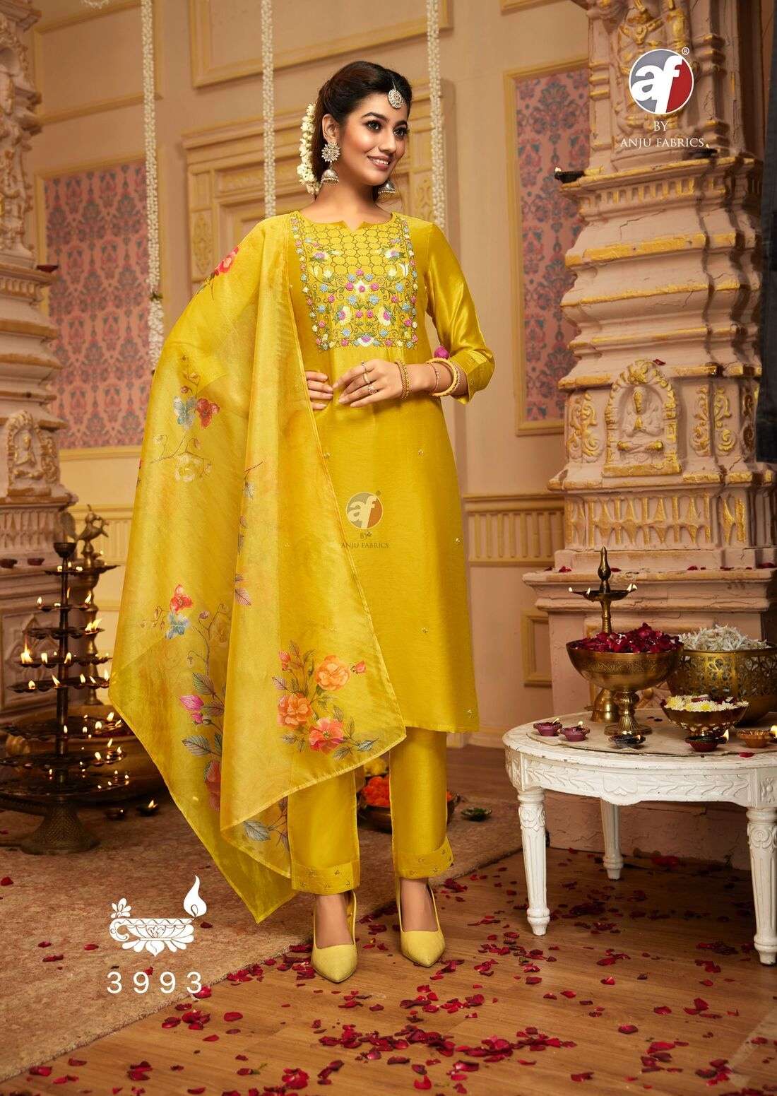 SANGEET VOL-6 BY ANJU FABRICS IN VISCOSE MODAL WITH PURE HANDWORK