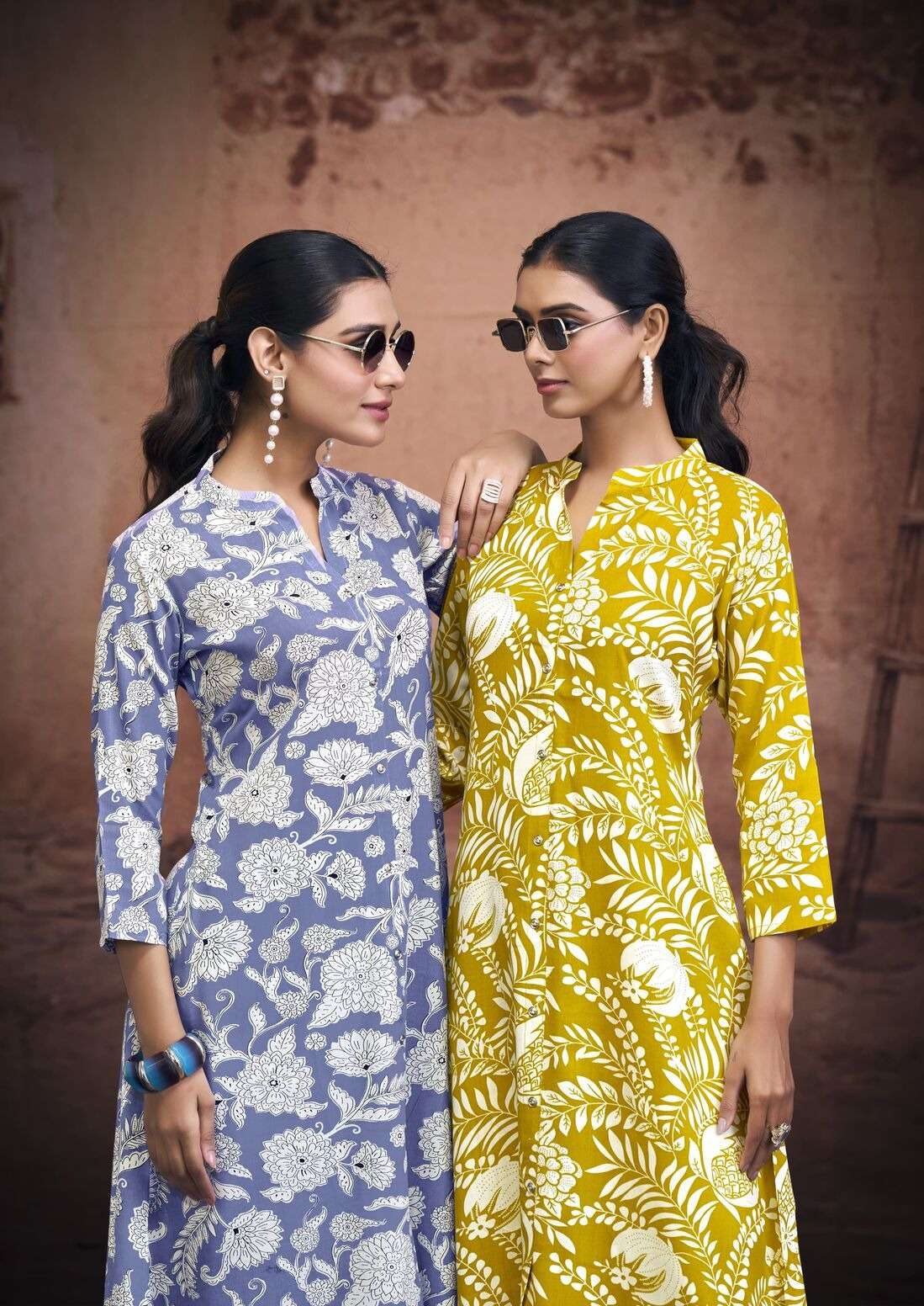 SHAKIRA BY WOODEE IN PREMIUM HEAVY RAYON PRINT WITH TWO SIDE POCKETS CO-ORD SET