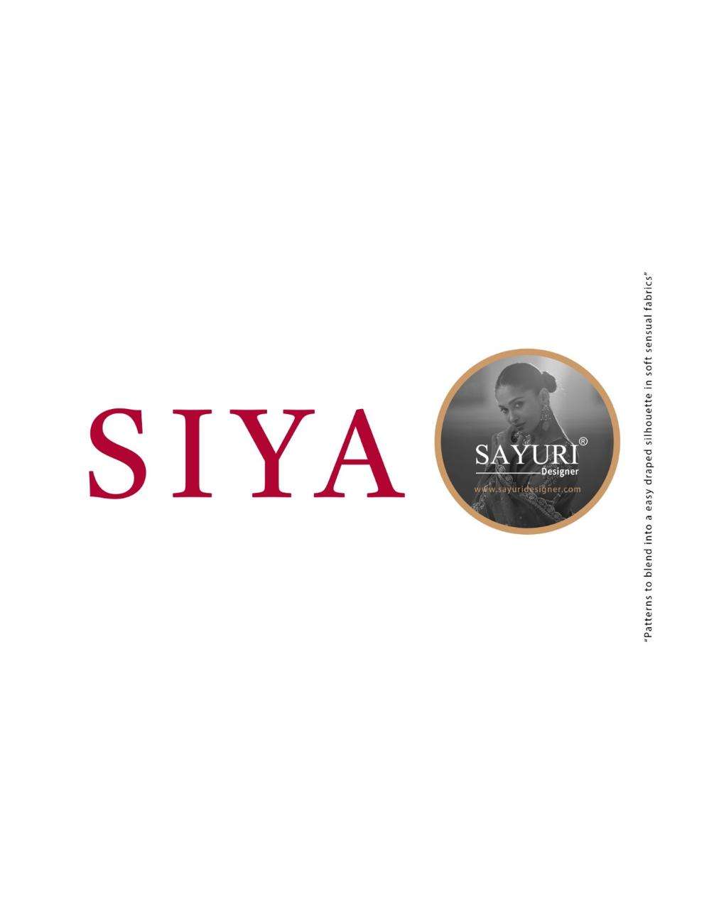 SIYA BY SAYURI DESIGNER IN HEAVY SOFT CREP SILK EMBROIDERES TOP WITH DHOTI AND ORGANZA DUPATTA