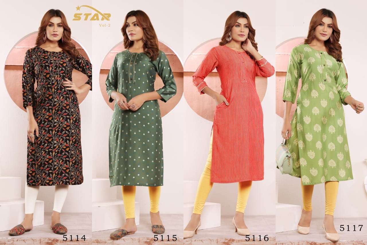 STAR VOL-2 BY MOKSH INTERNATIONAL IN PREMIUM VISCOSE MUSLIN PRINT QUALITY WITH POCKET
