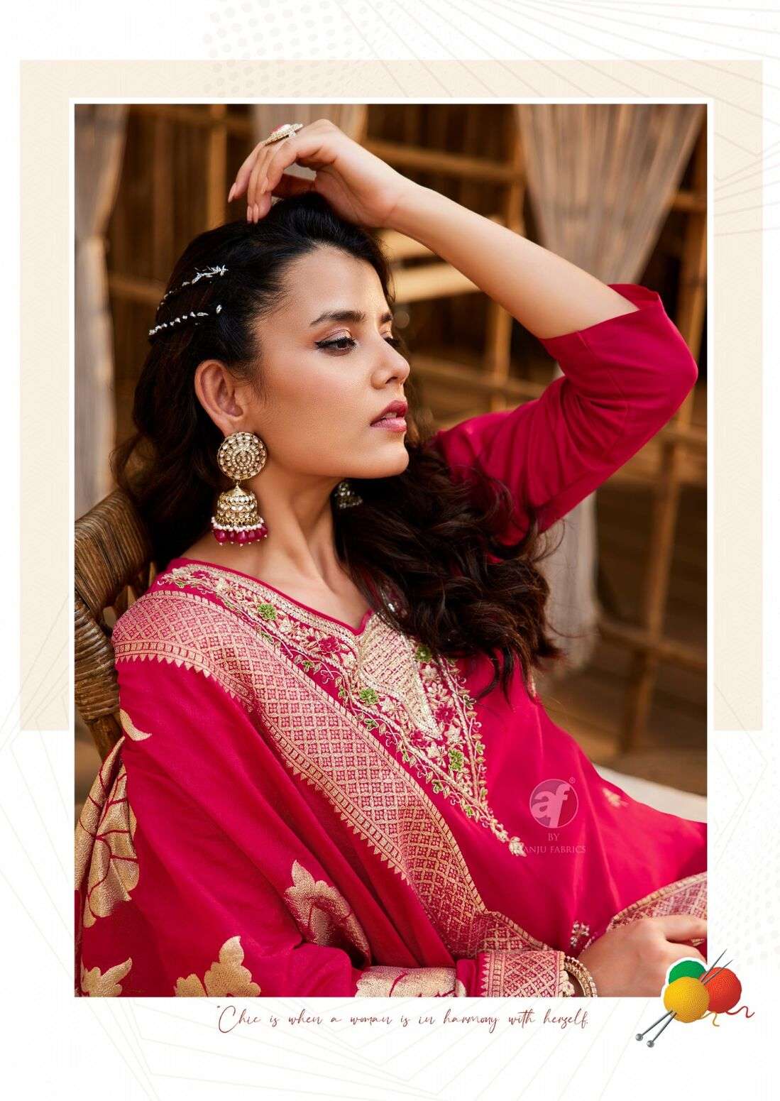 VASTRA VOL-5 BY ANJU FABRICS IN ROMAN SILK WITH PURE HANDWORK AND BANARASI JACQUARD DUPATTA