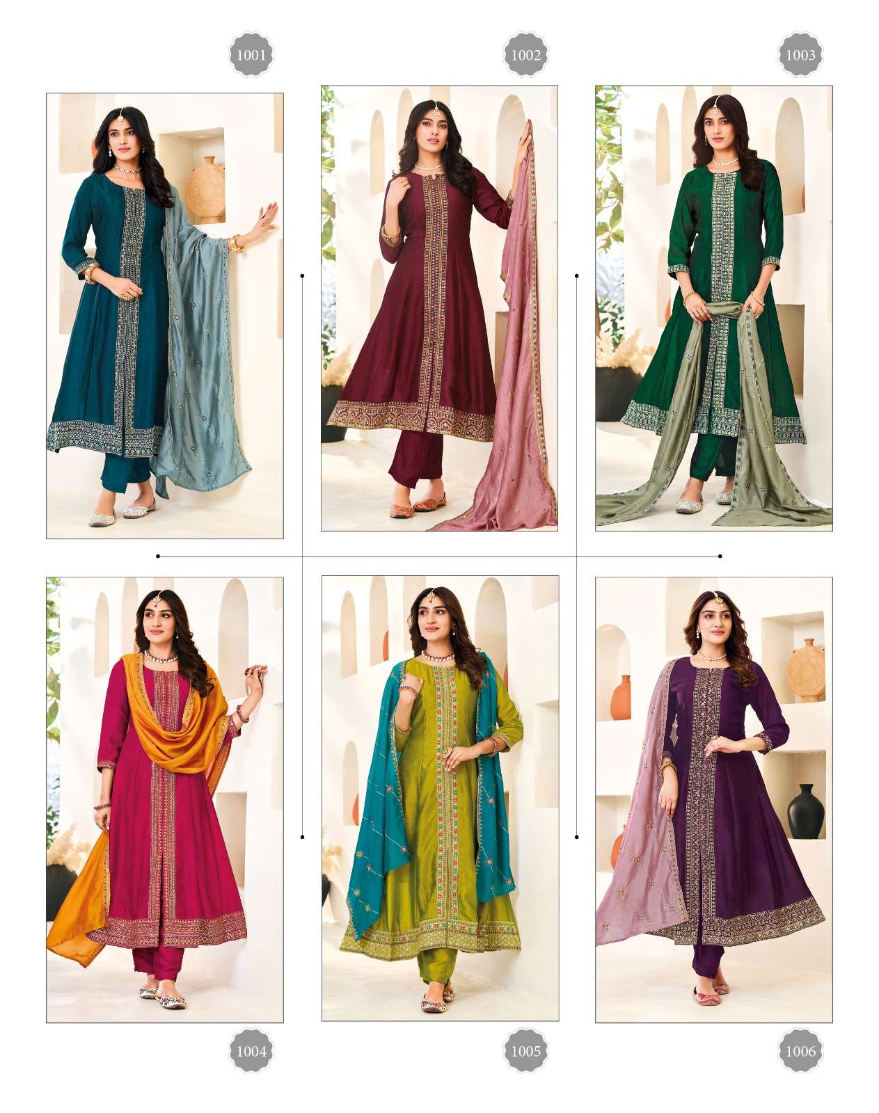 ELLIZA VOL-1 BY RADHIKA LIFE STYLE IN VICHITRA SILK WITH INNER AND EMBROIDERY WORK 