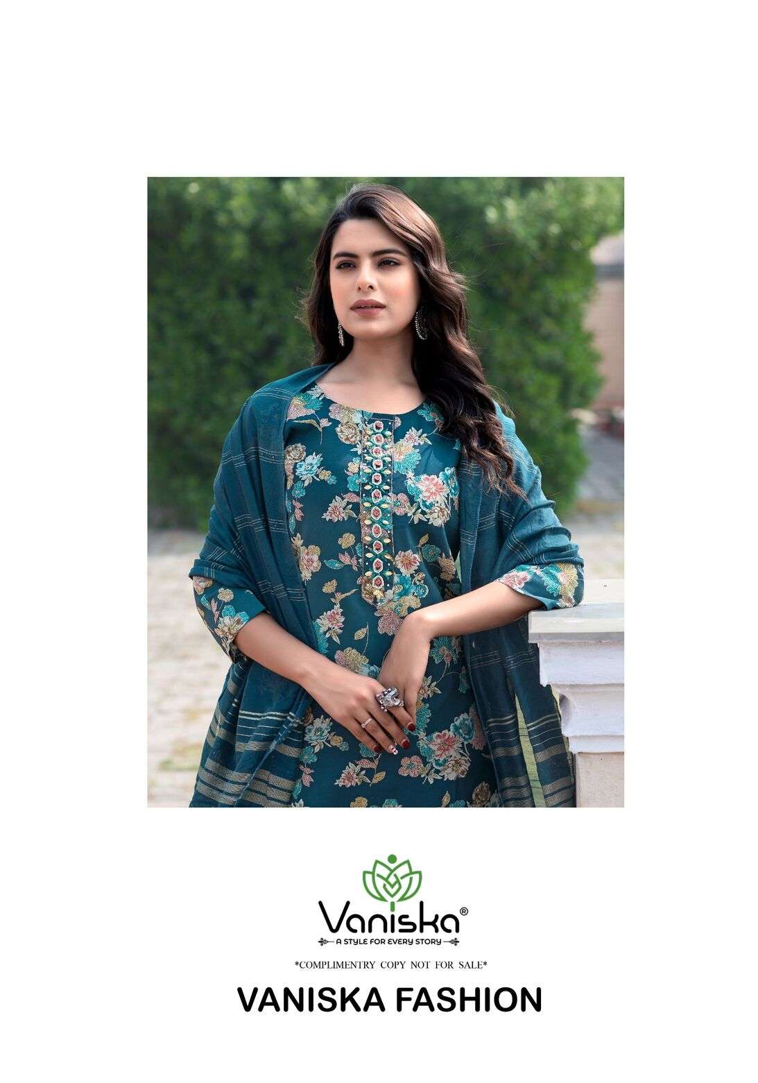 FESTIVAL VOL-2 BY VANSIKA MODAL CHANDERI FANCY KHATI SEQUENCE WORK KURTI PANT WITH  DUPATTA 