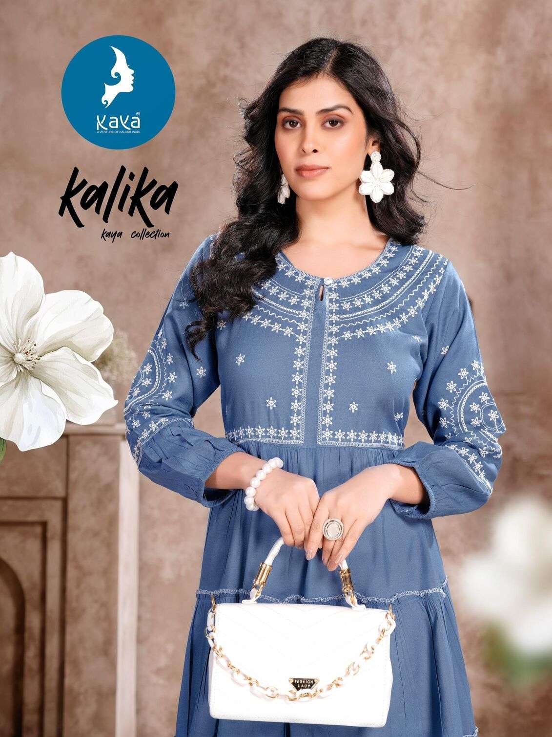 KALIKA BY KAYA KURTI IN RAYON ONE PIECE CONCEPT SUPER QUALITY FABRICS 