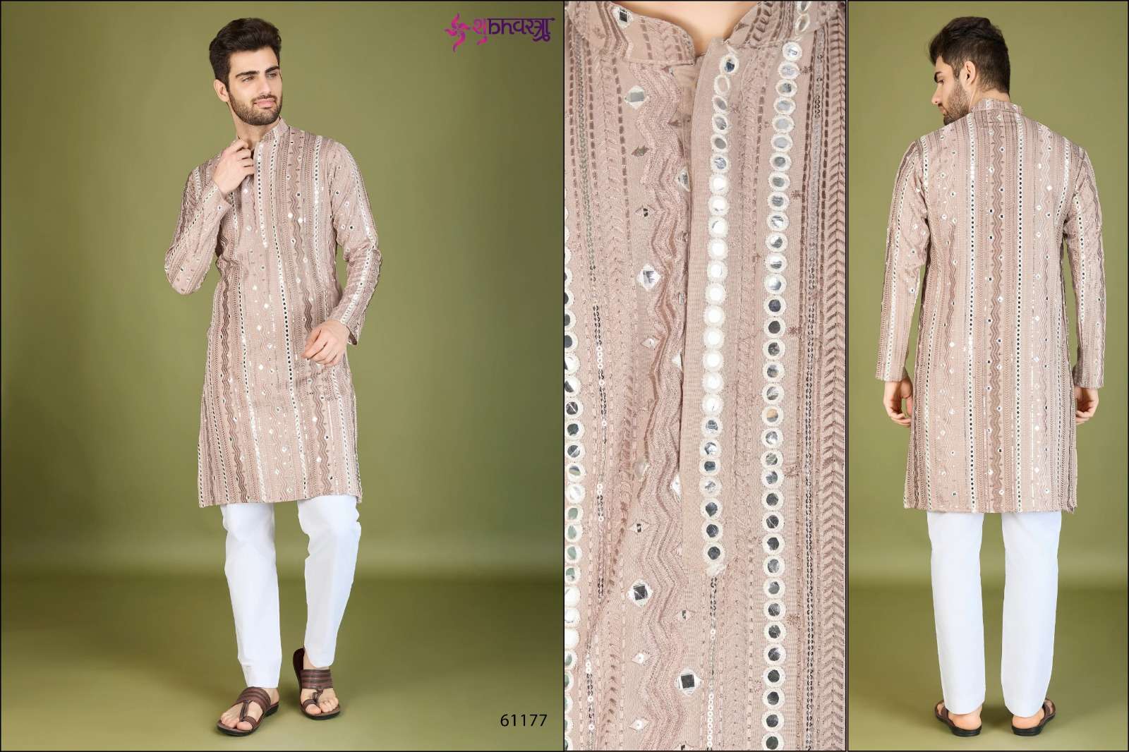 MODERN ETHNICS-3 BY SHUBHVASTRA FESTIVAL WEAR HEAVY EMBROIDERED KURTA