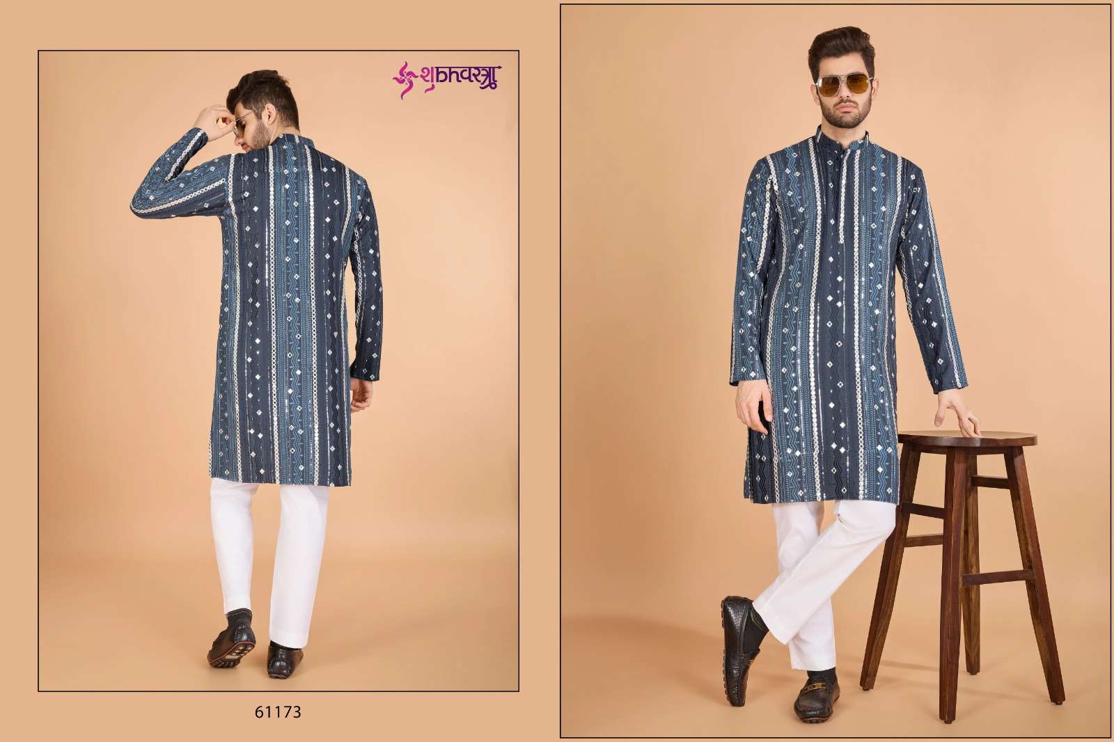 MODERN ETHNICS-3 BY SHUBHVASTRA FESTIVAL WEAR HEAVY EMBROIDERED KURTA