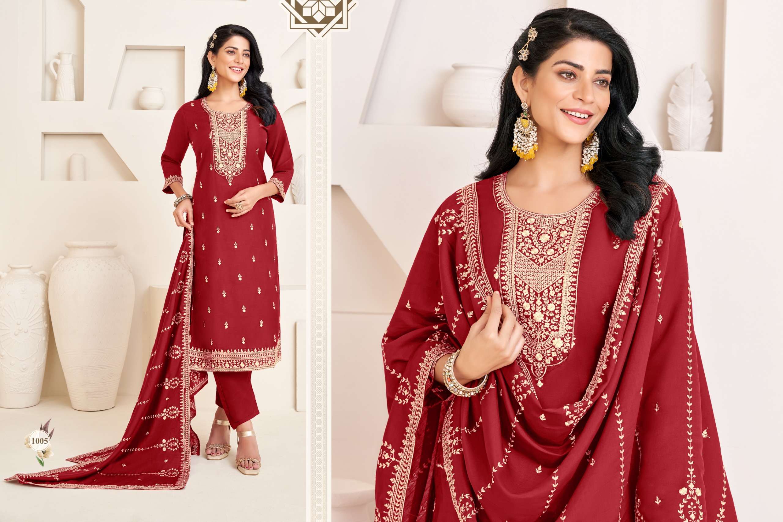 NOORIE BY KF FASHION KURTIS PENT DUPATTA SET 3 PCS COLLECTION BEST QUALITY