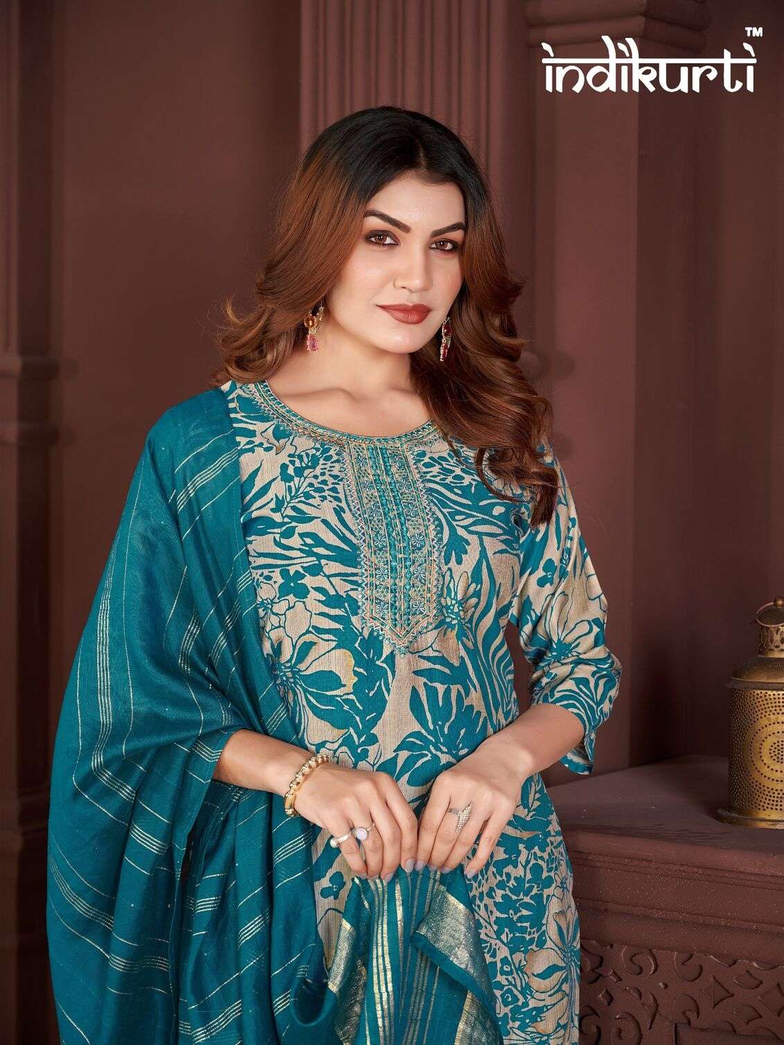 PAYAL VOL-3 BY INDIKURTI IN VERTICAN PRINT WITH FANCY EMBROIDERY WORK