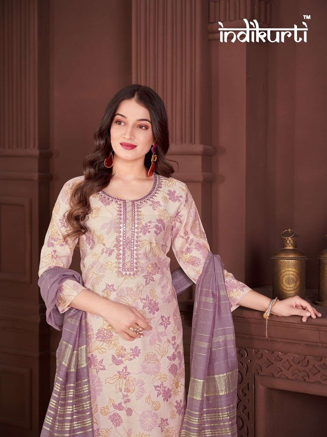 PAYAL VOL-3 BY INDIKURTI IN VERTICAN PRINT WITH FANCY EMBROIDERY WORK