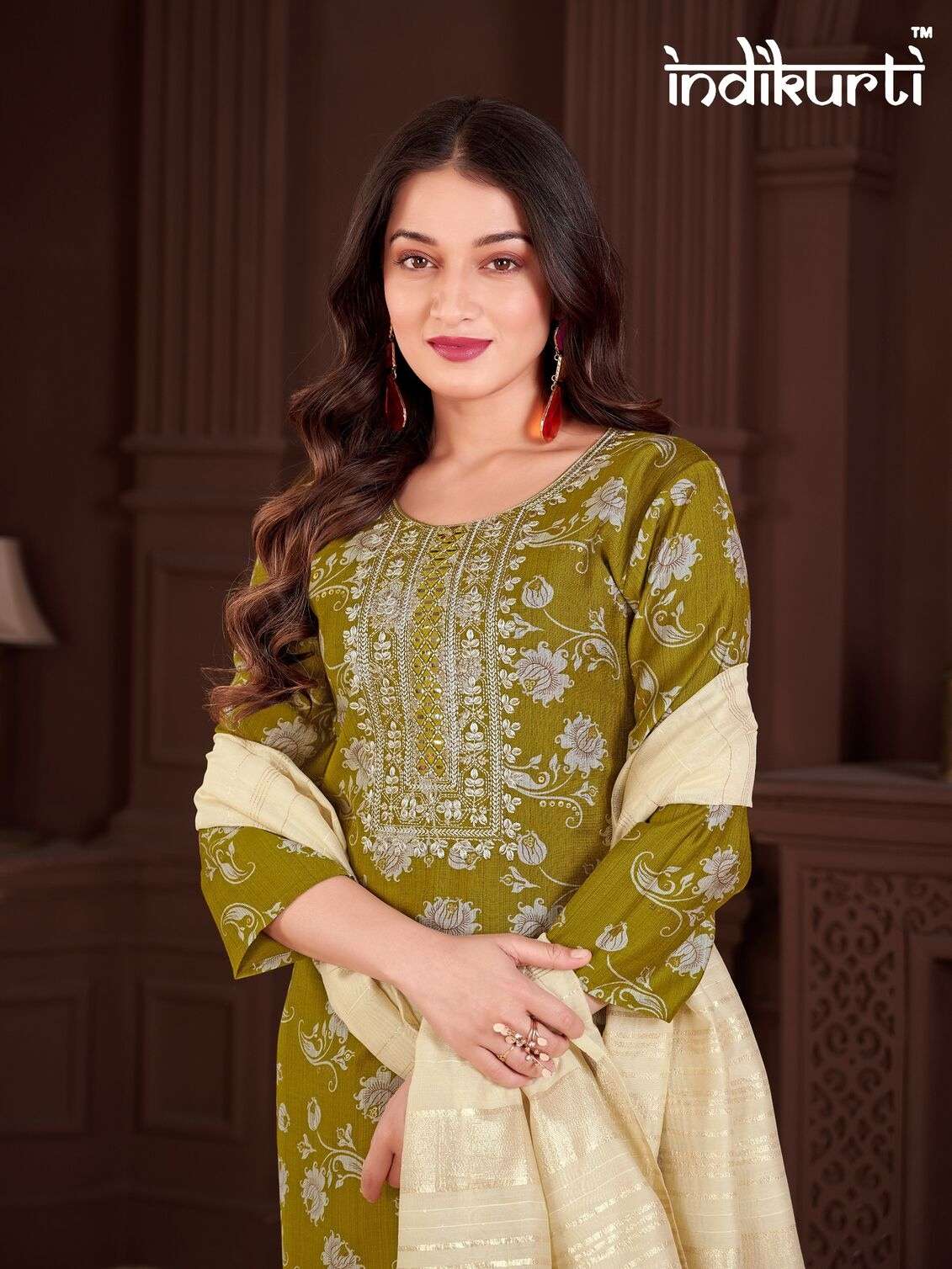 PAYAL VOL-3 BY INDIKURTI IN VERTICAN PRINT WITH FANCY EMBROIDERY WORK