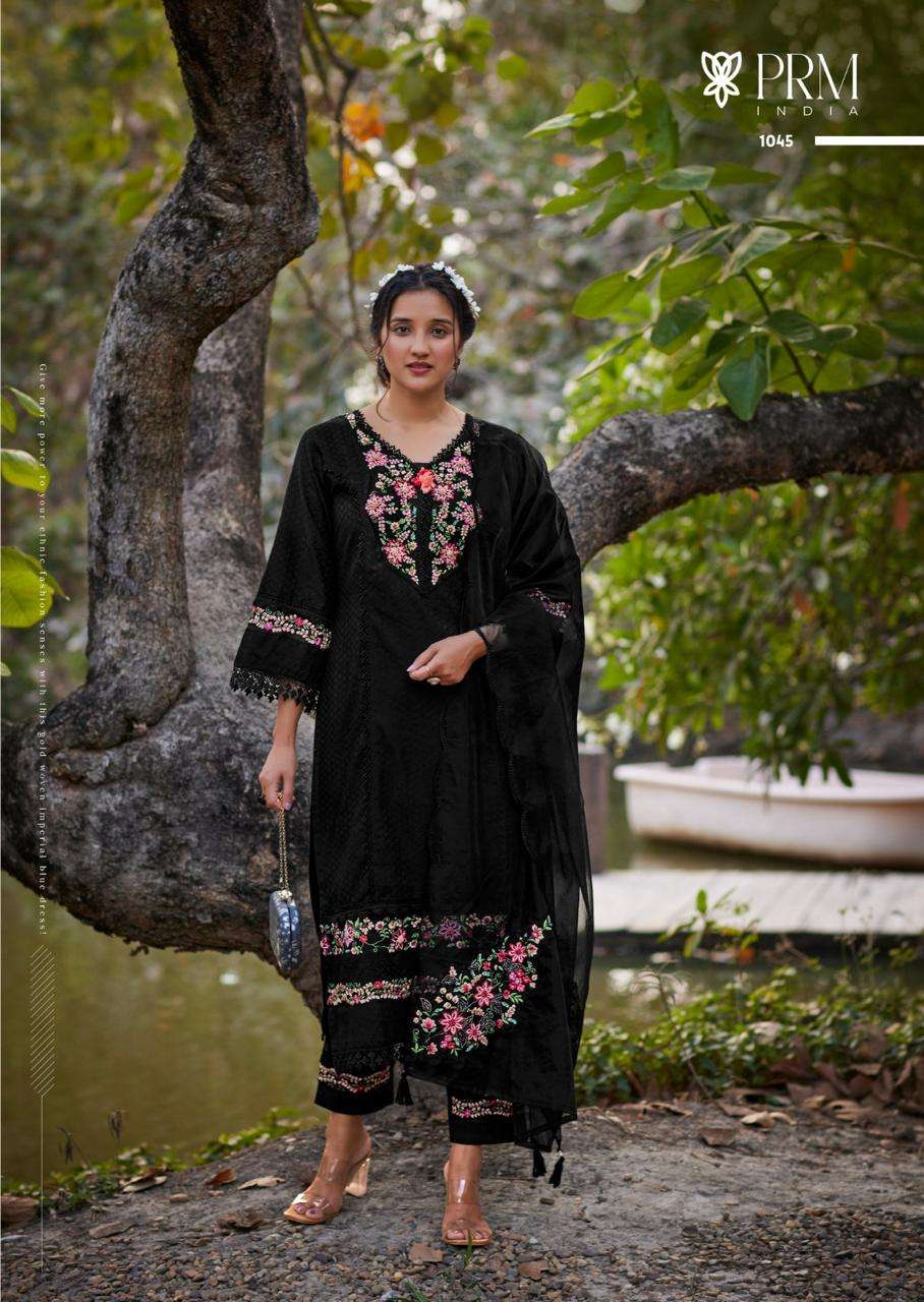 AMAYA BY PRM INDIA IN PURE COTTON WITH DESIGNER EMBROIDERED WORK WITH HANDWORK