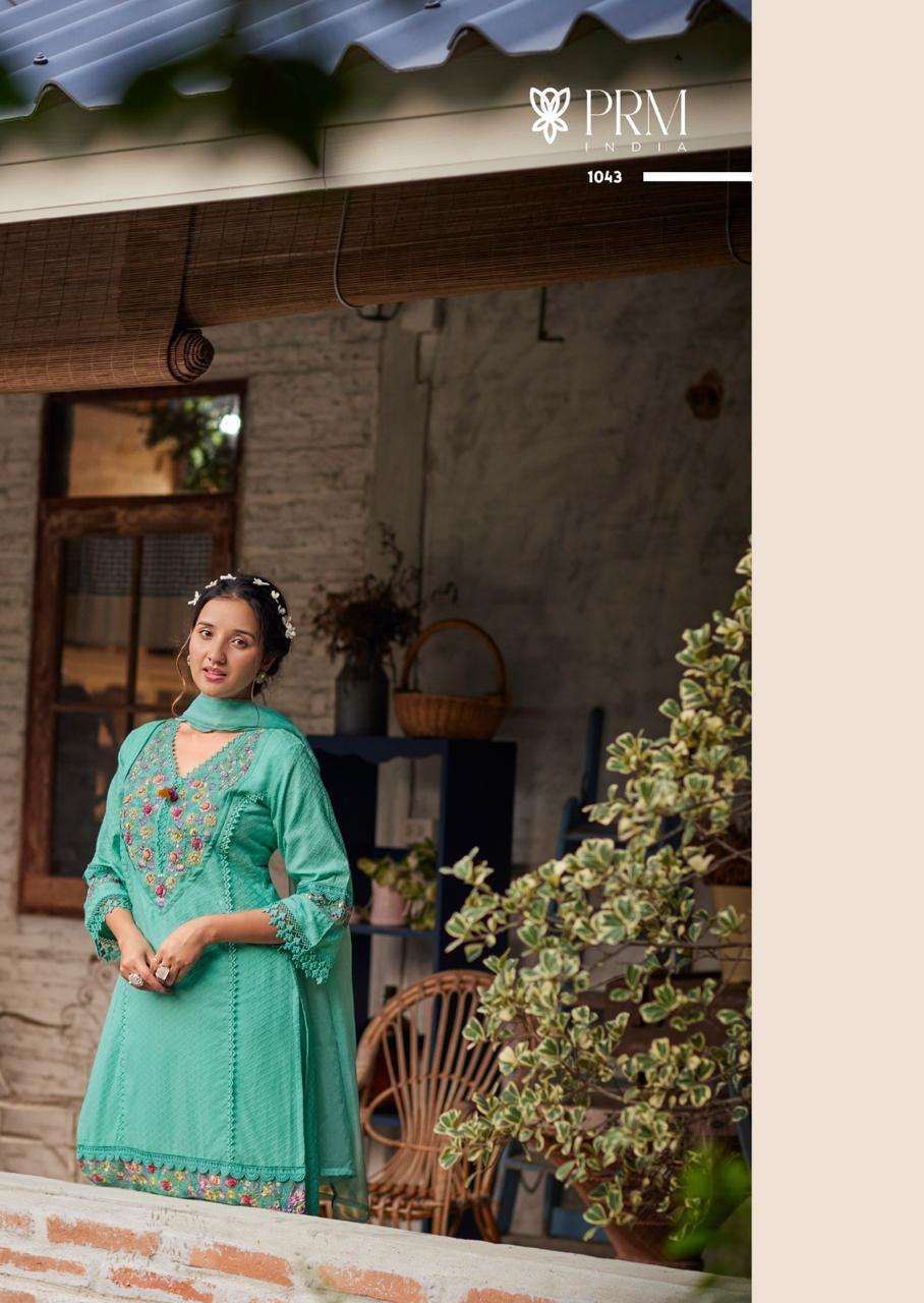 AMAYA BY PRM INDIA IN PURE COTTON WITH DESIGNER EMBROIDERED WORK WITH HANDWORK