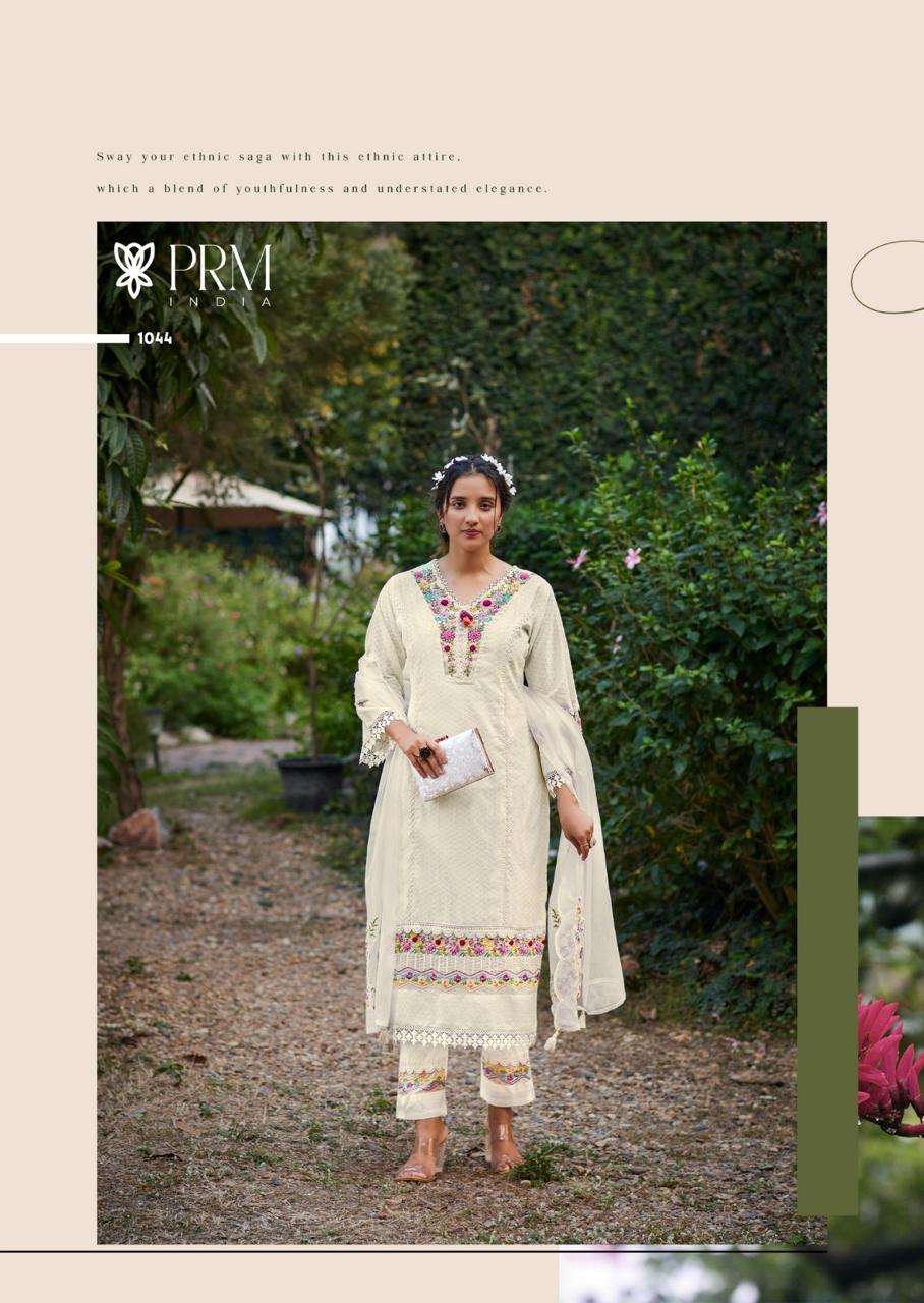 AMAYA BY PRM INDIA IN PURE COTTON WITH DESIGNER EMBROIDERED WORK WITH HANDWORK